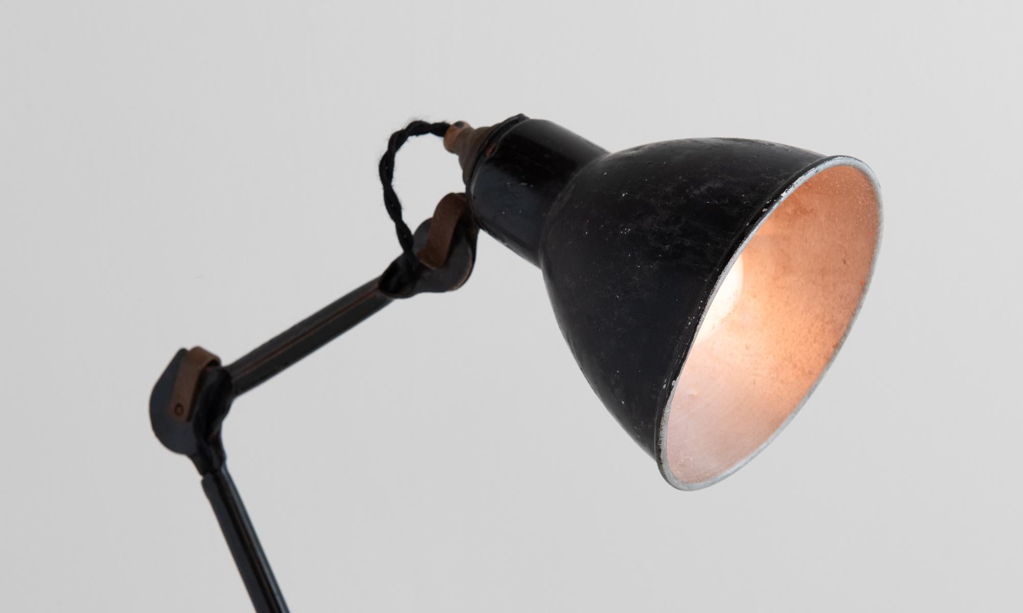 French Gras Table Lamp, France, circa 1930