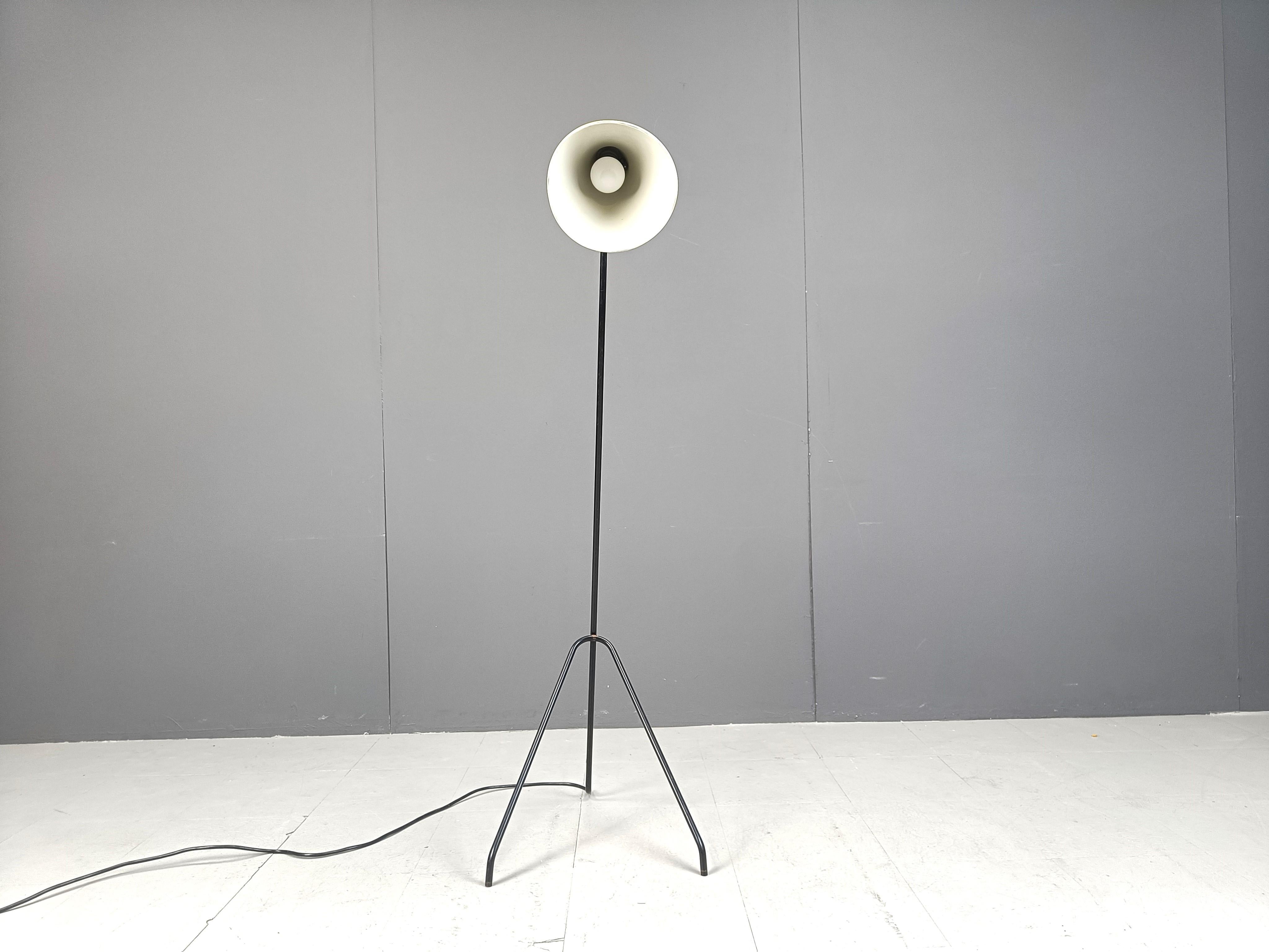 Metal Grasshopper Floor Lamp by Willem Van Doorn, 1960s
