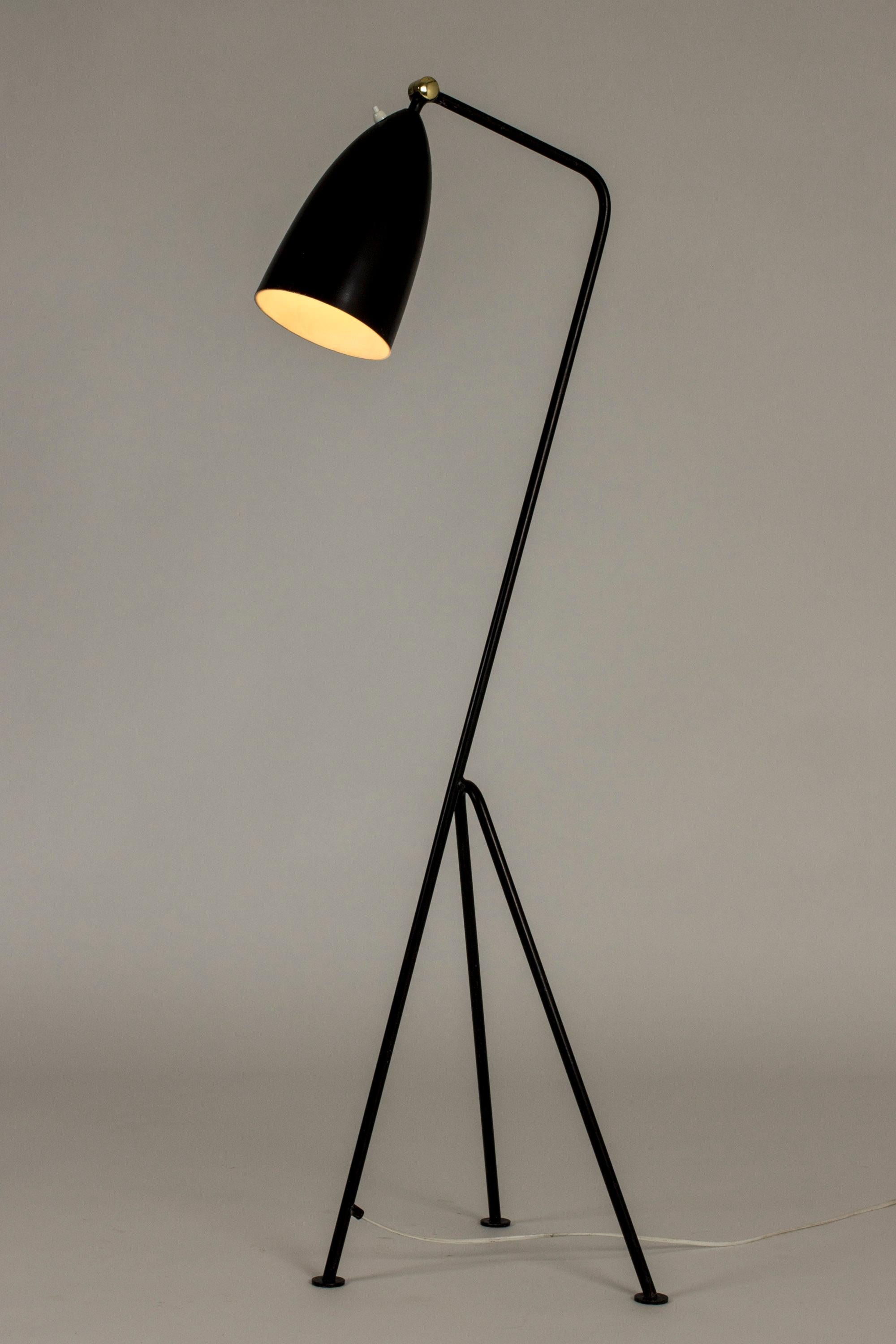Stehlampe „Grashüpfer“, Greta Magnusson-Grossman, Schweden, 1950er Jahre im Angebot 3