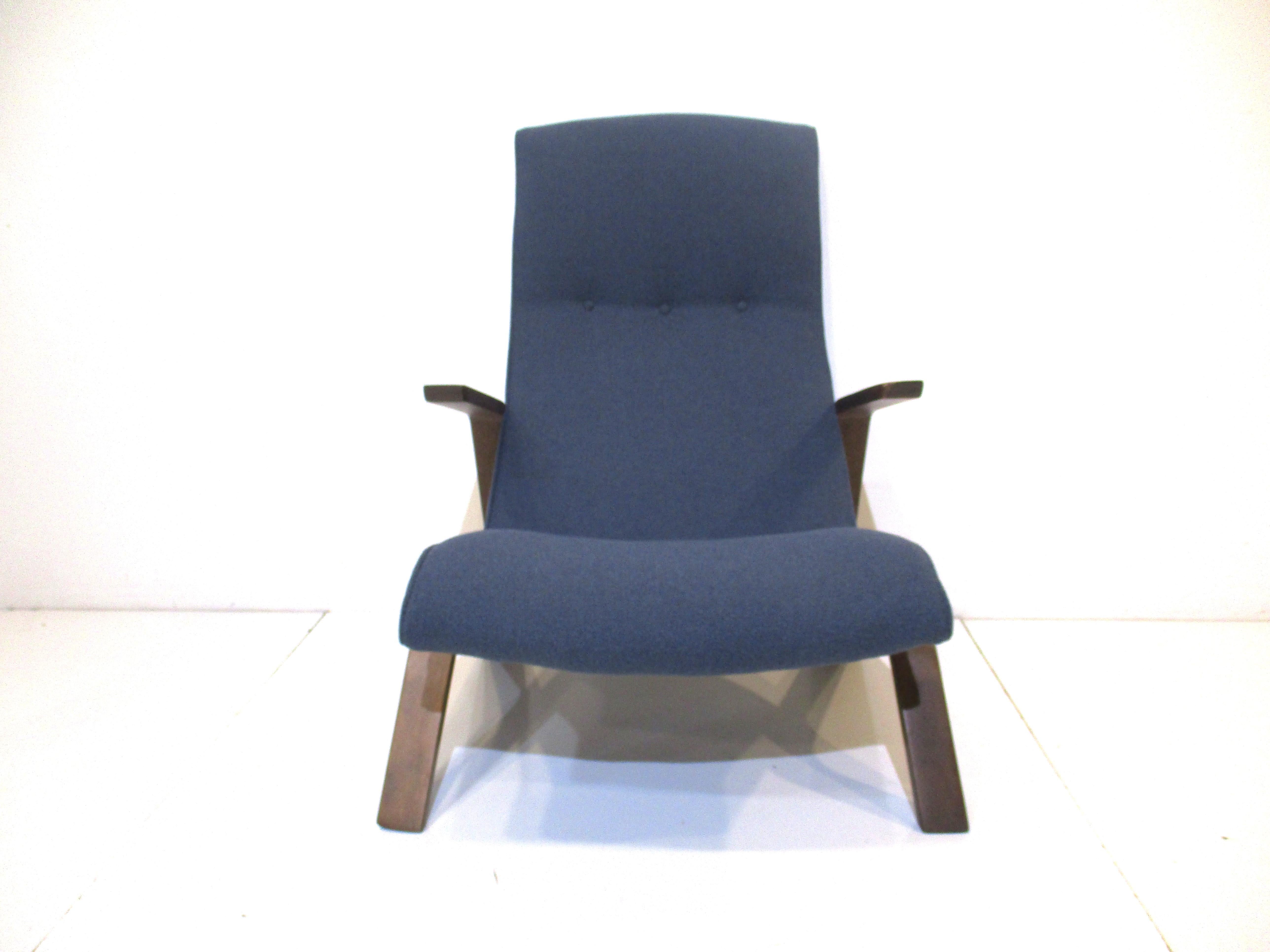 Mid-Century Modern Grasshopper Lounge Chair by Eero Saarinen for Knoll