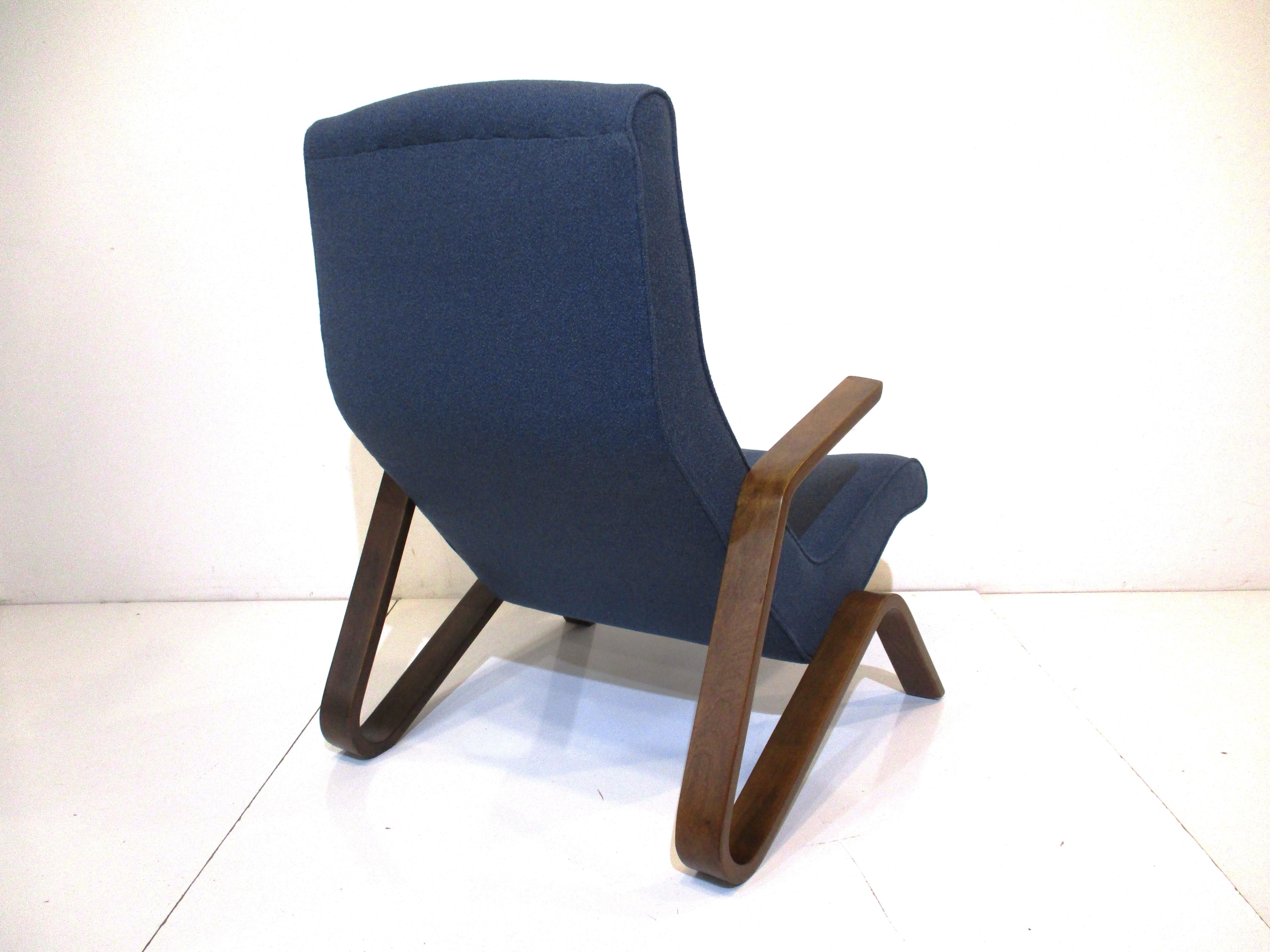 Grasshopper Lounge Chair by Eero Saarinen for Knoll In Good Condition In Cincinnati, OH
