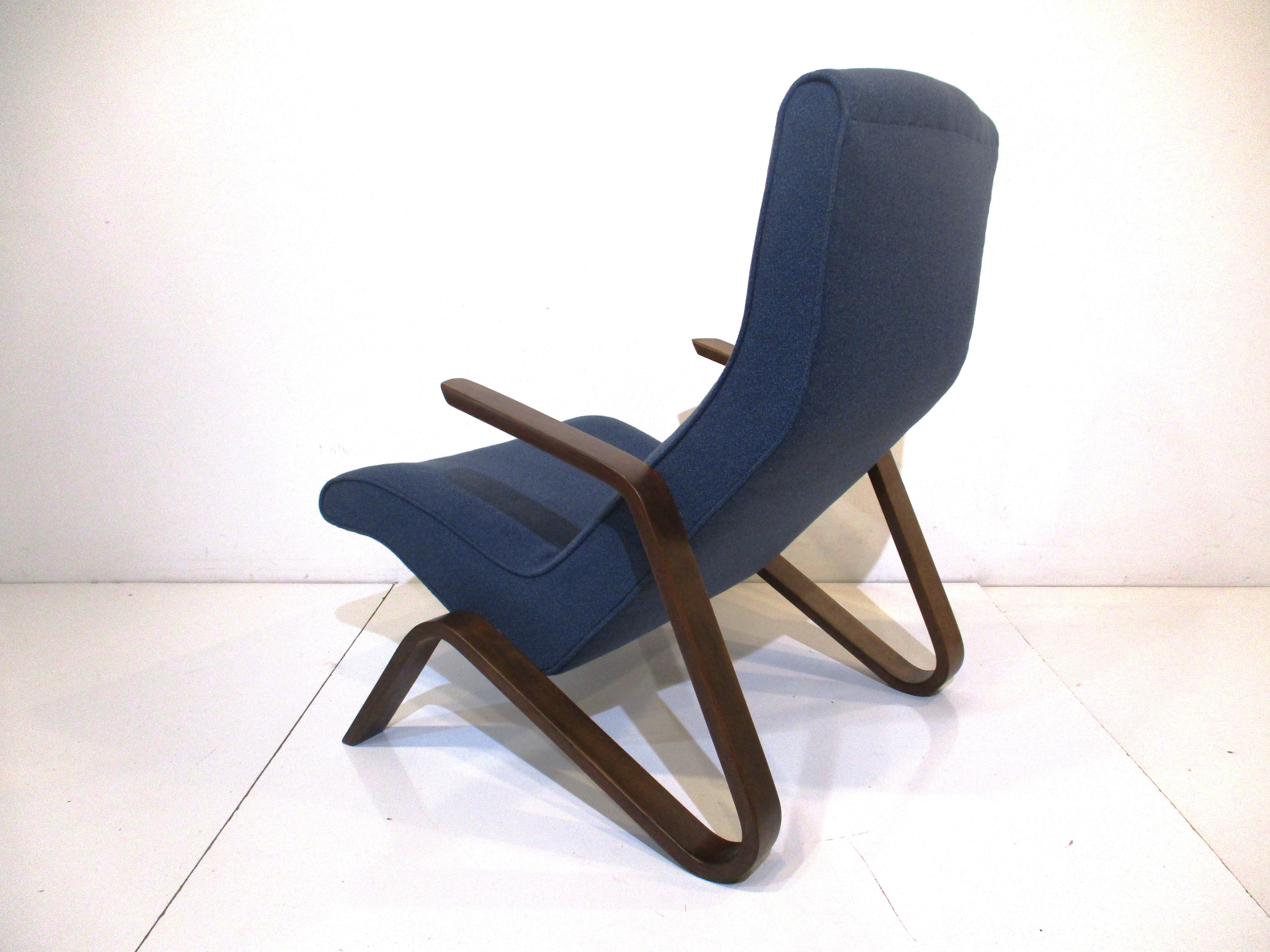 Upholstery Grasshopper Lounge Chair by Eero Saarinen for Knoll