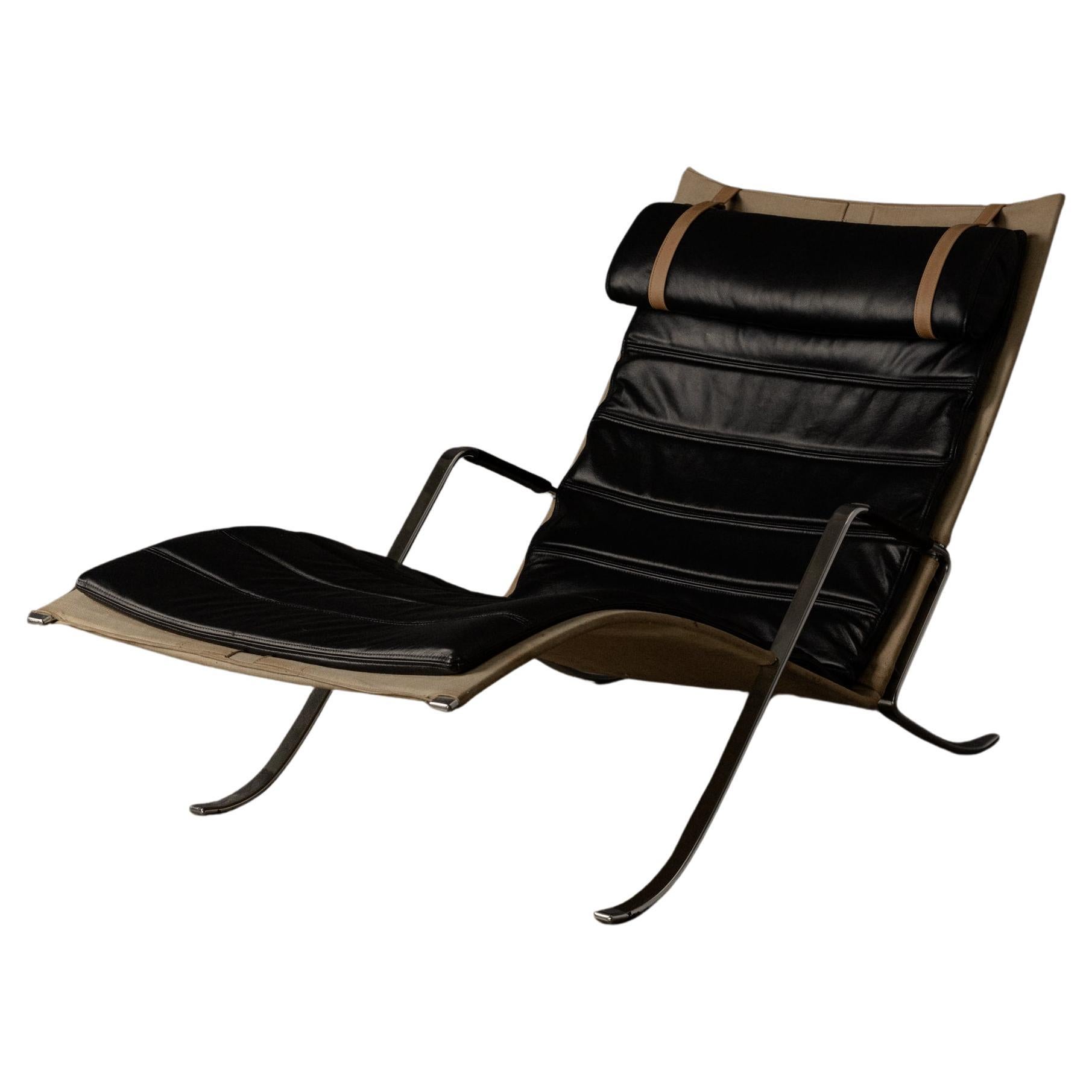 Grasshopper Lounge Chair by Fabricius & Kastholm, c. 1960s For Sale
