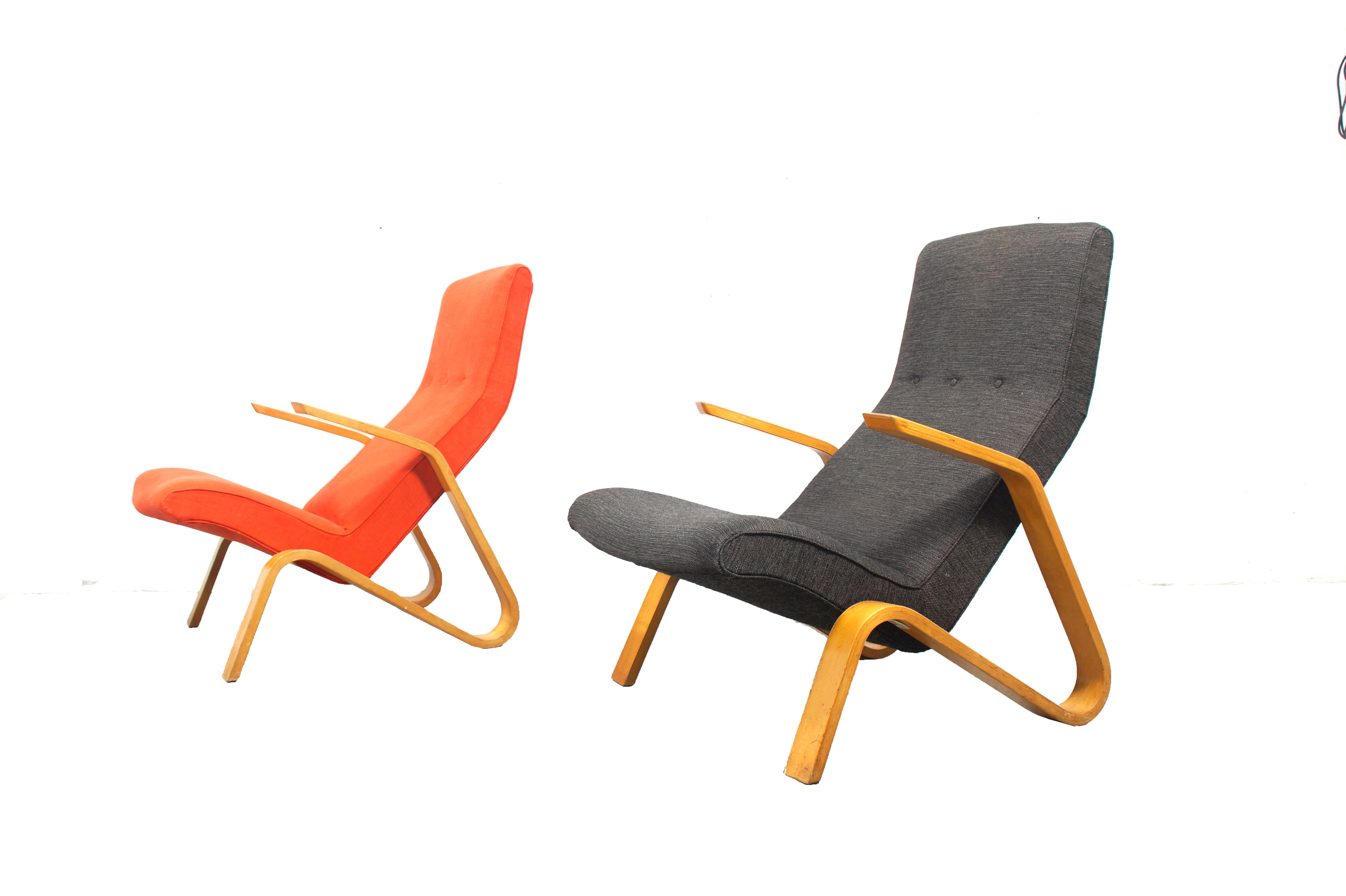 Mid-Century Modern Grasshopper Lounge Chair designed by Eero Saarinen for Knoll International For Sale