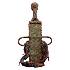 Couteau du chef de Grassland brodé de perles de commerce