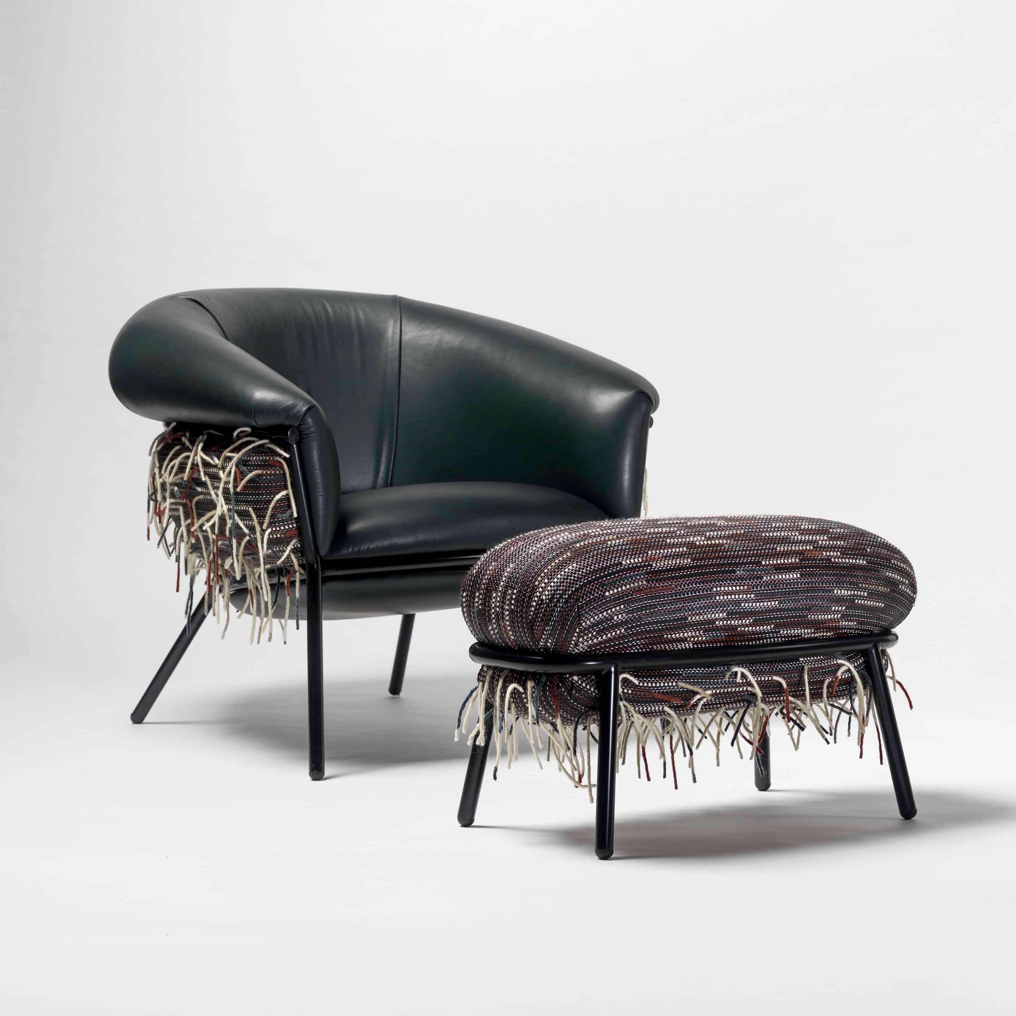 Lacquered Grasso Armchair by Stephen Burks