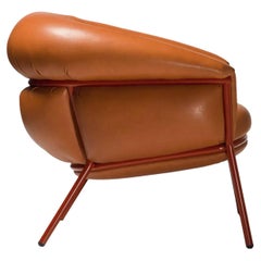 Grasso Sessel von Stephen Burks: Modernes Design aus Leder und Eisen