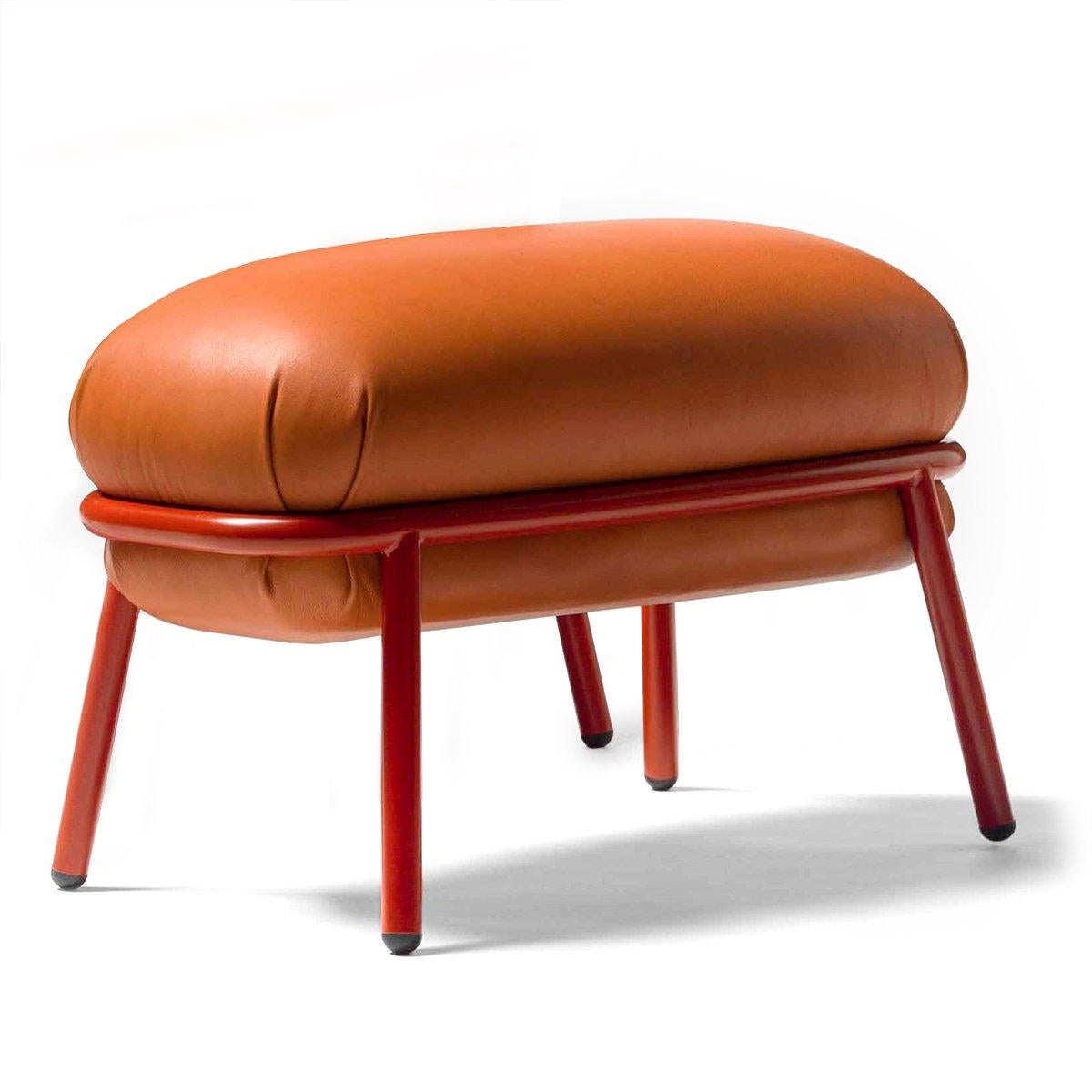 Mid-Century Modern Grasso Footstool, Designed by Stephen Burks for BD Barcelona Design For Sale