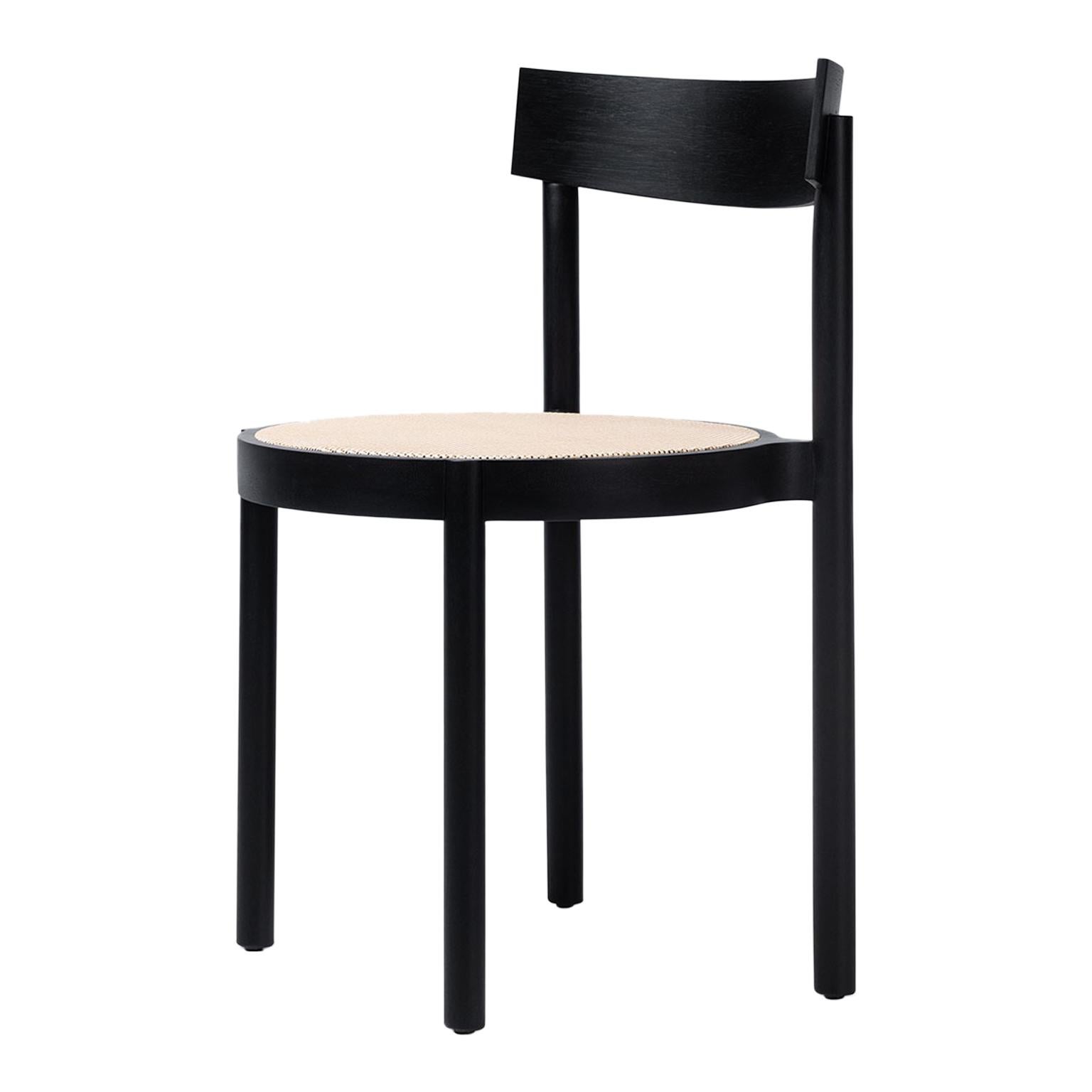 Gravatá Chair in Black by Wentz, Brazilian Contemporary Design