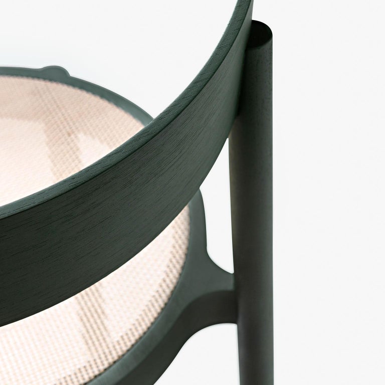 Gravatá Chair in Green by Wentz, Brazilian Contemporary Design In New Condition For Sale In Caxias do Sul, Rio Grande do Sul