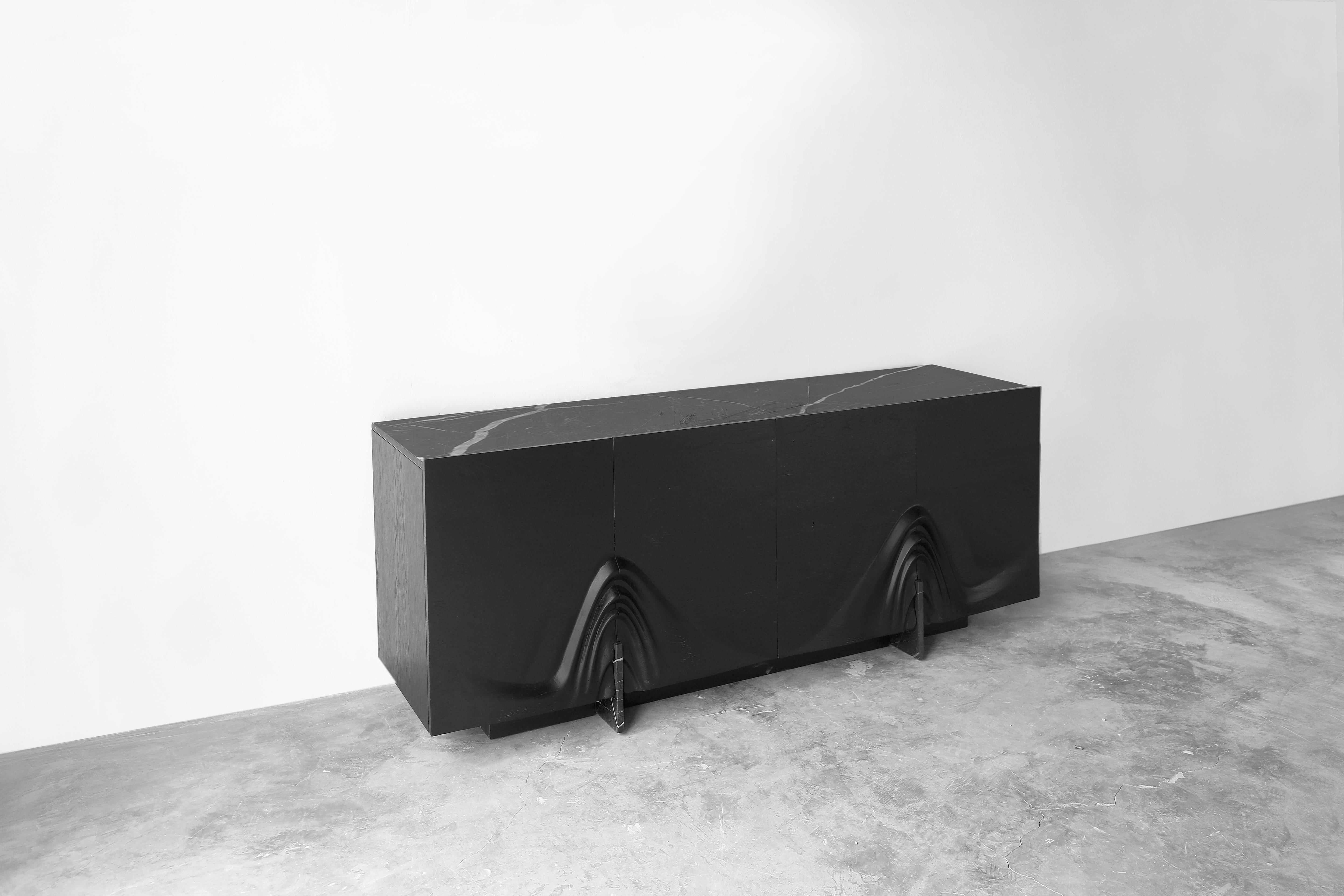 Post-Modern Gravedad Sideboard by Joel Escalona For Sale