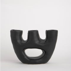 Gravedad Stoneware Vase by Camila Apaez