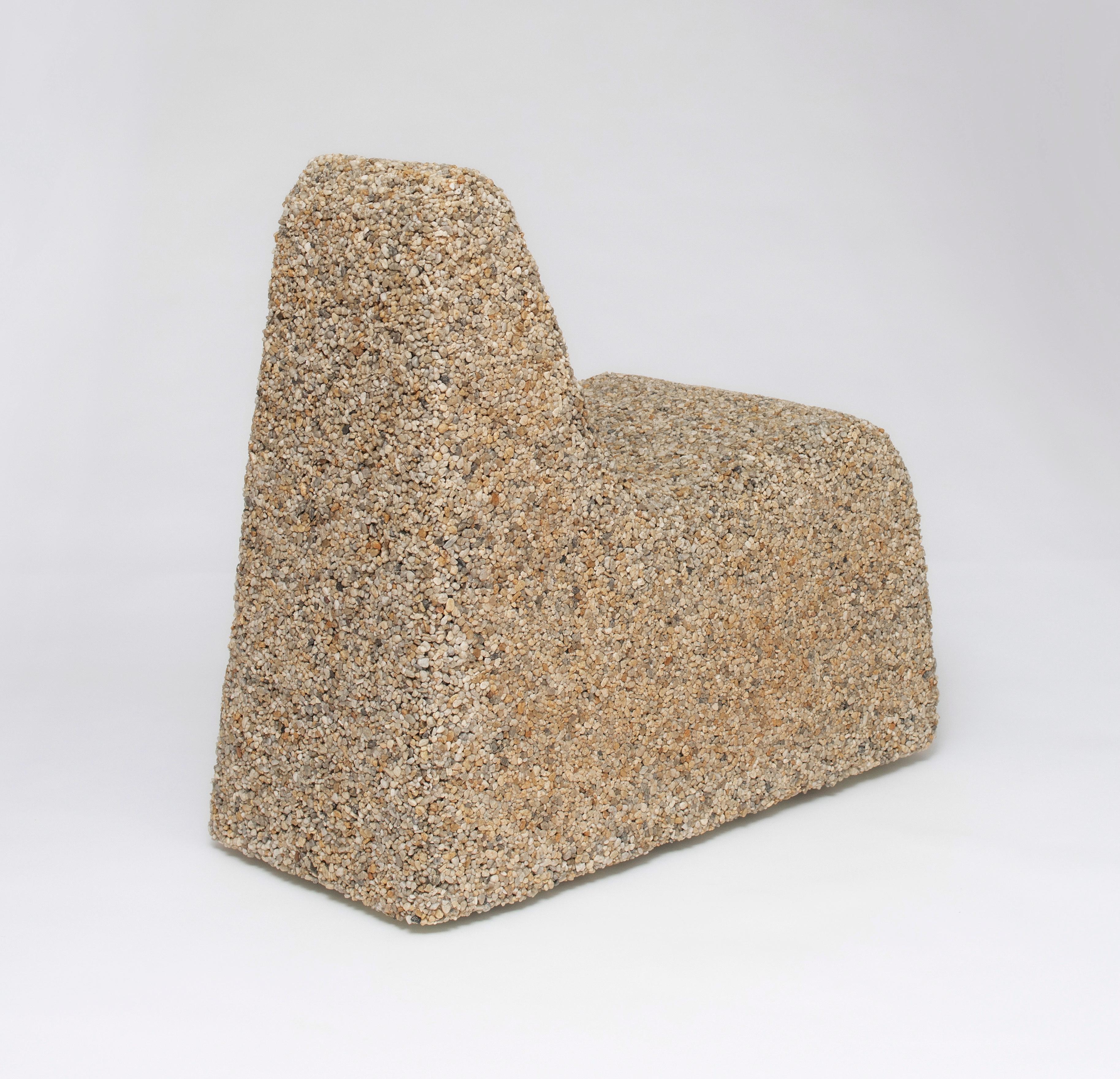Contemporary Gravel Chair by Philipp Aduatz For Sale