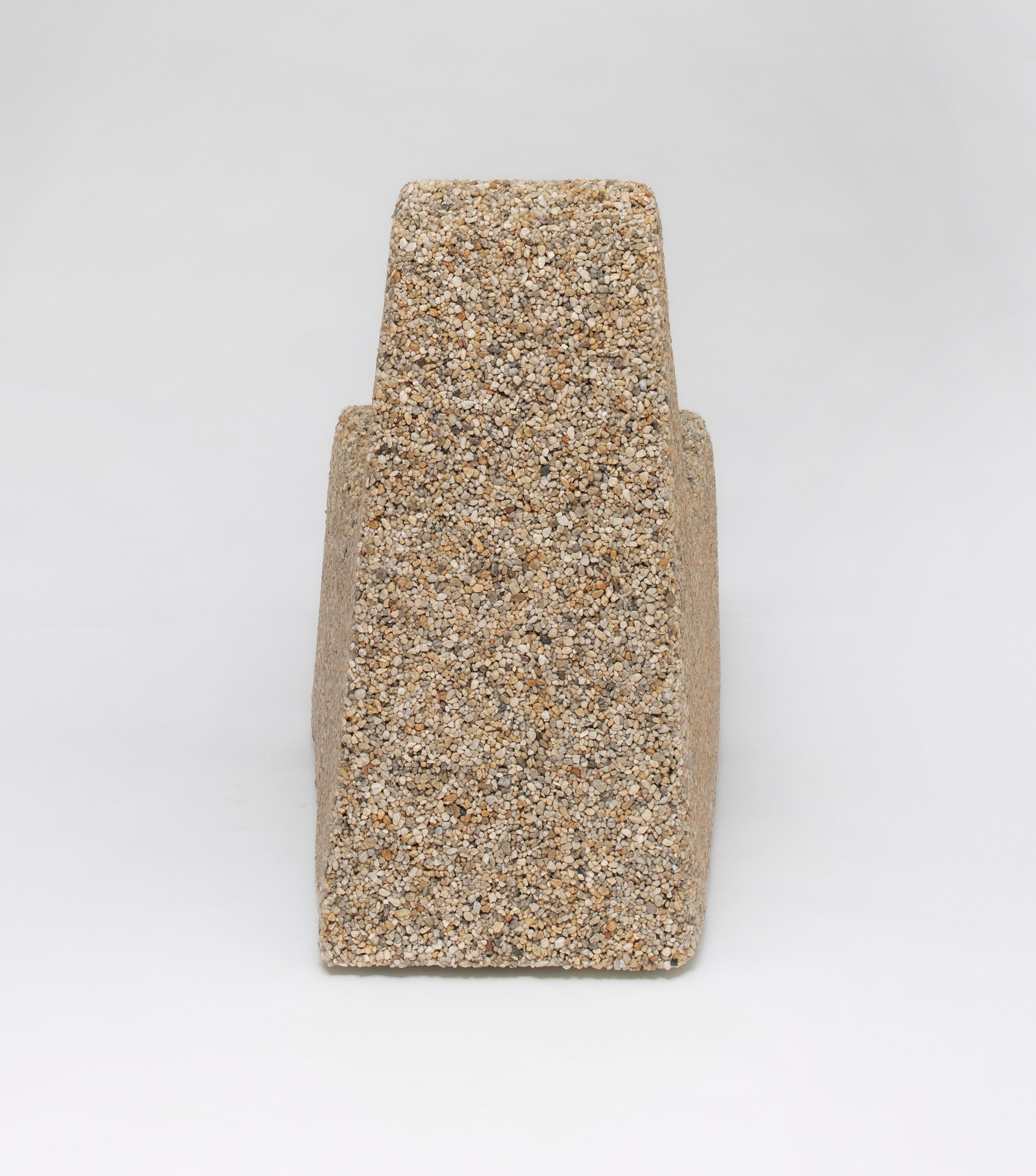 Resin Gravel Chair by Philipp Aduatz For Sale