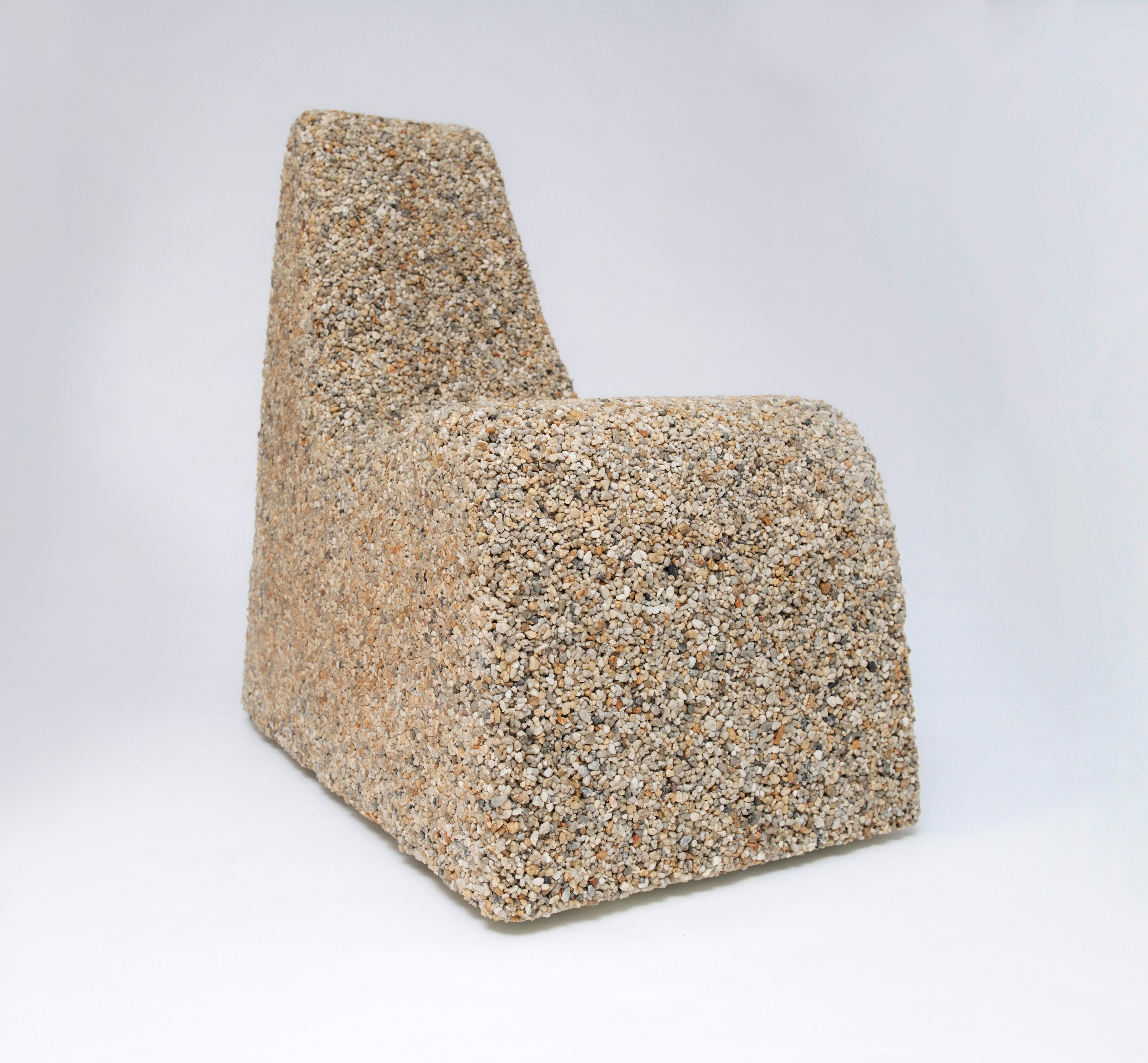 Gravel Chair by Philipp Aduatz For Sale 1