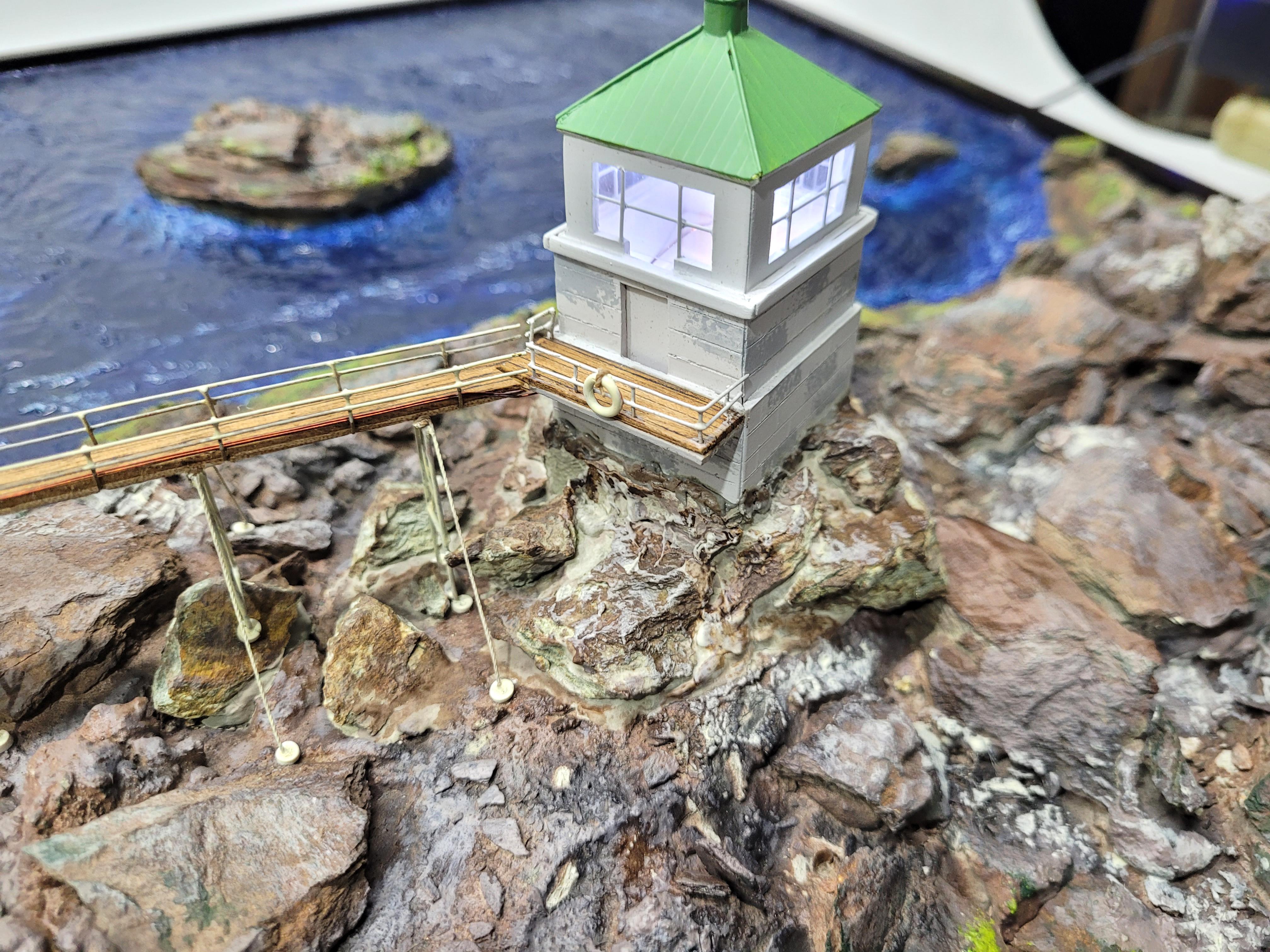 Graves Lighthouse Diorama For Sale 4