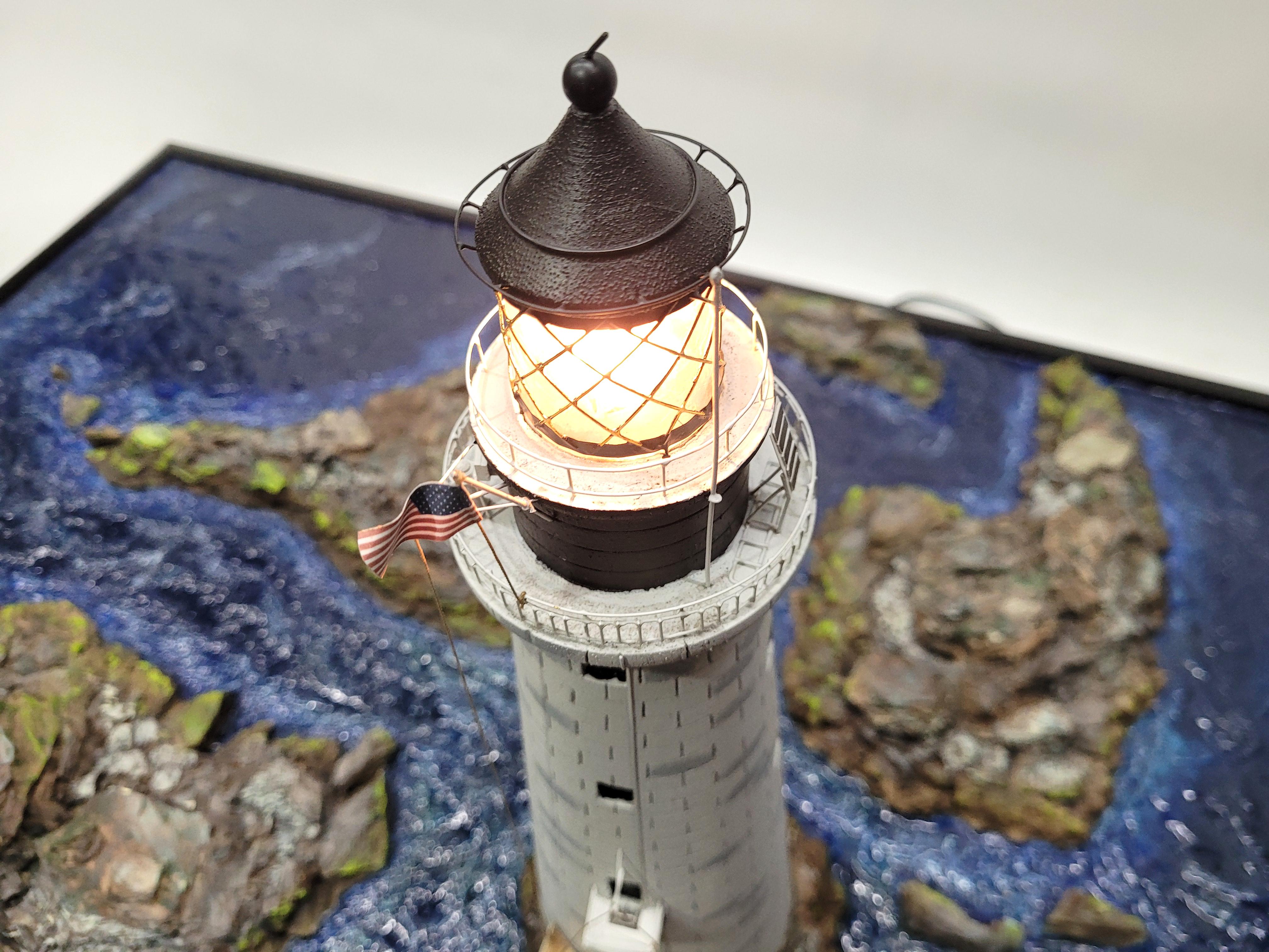 Graves Lighthouse Diorama For Sale 6