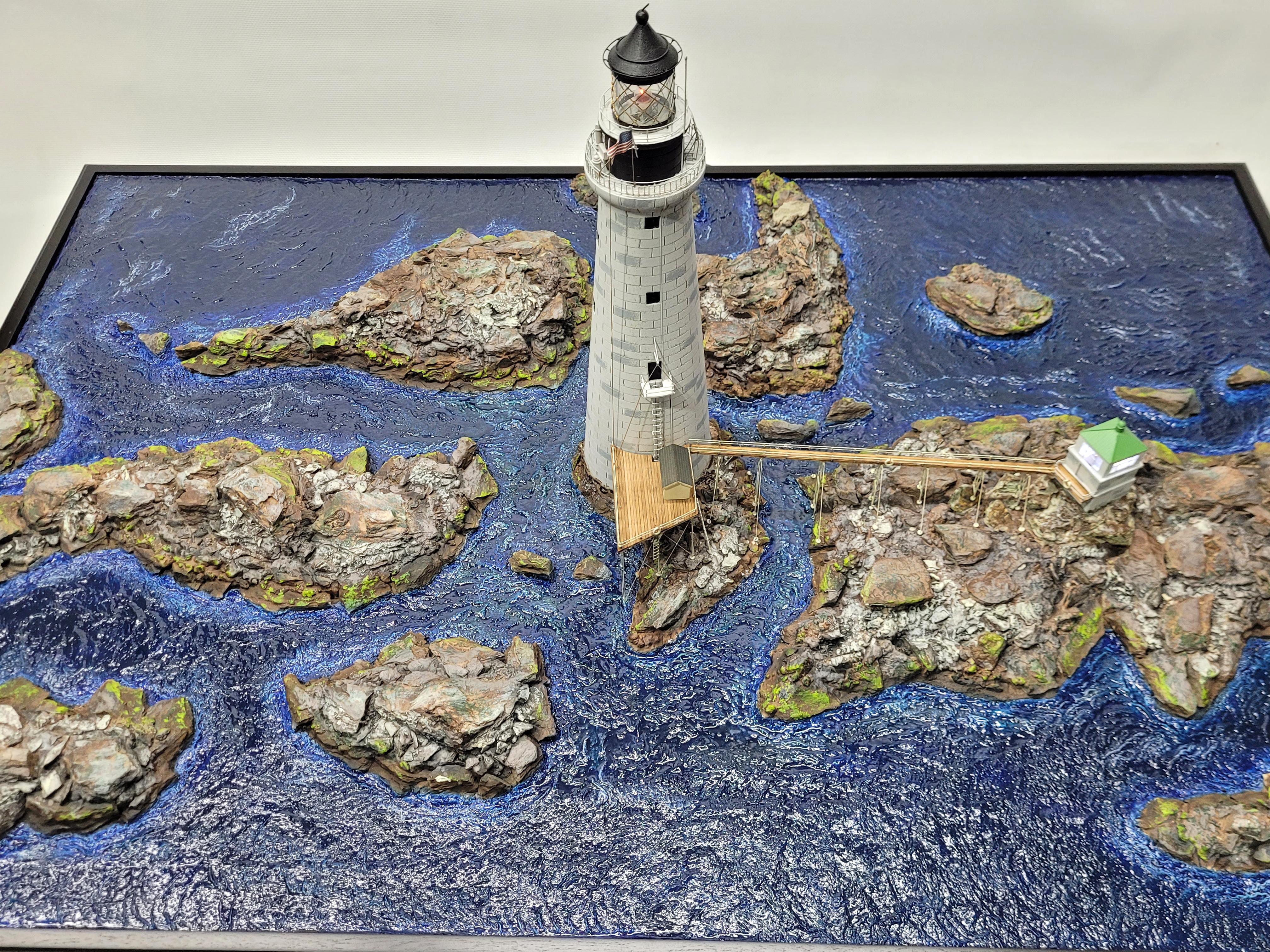 North American Graves Lighthouse Diorama For Sale