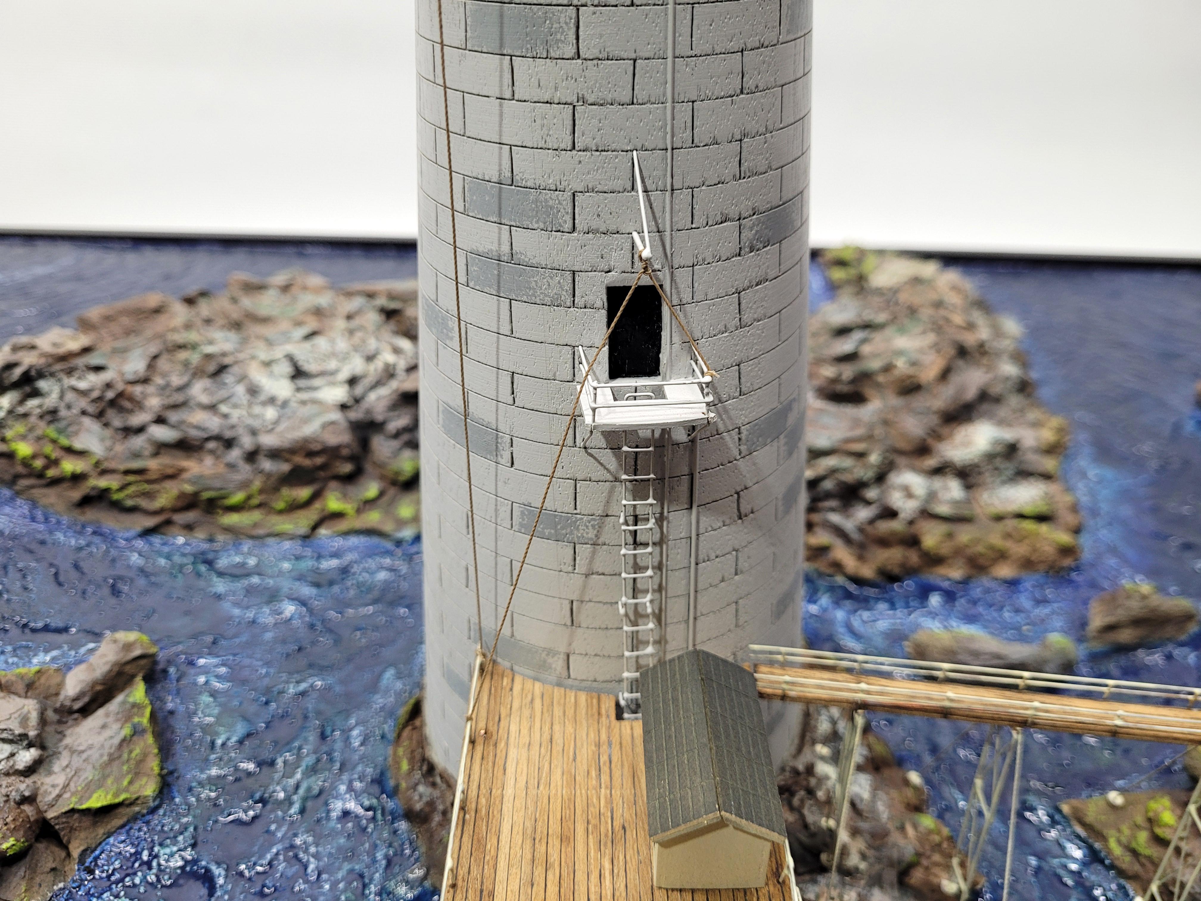 Stone Graves Lighthouse Diorama For Sale