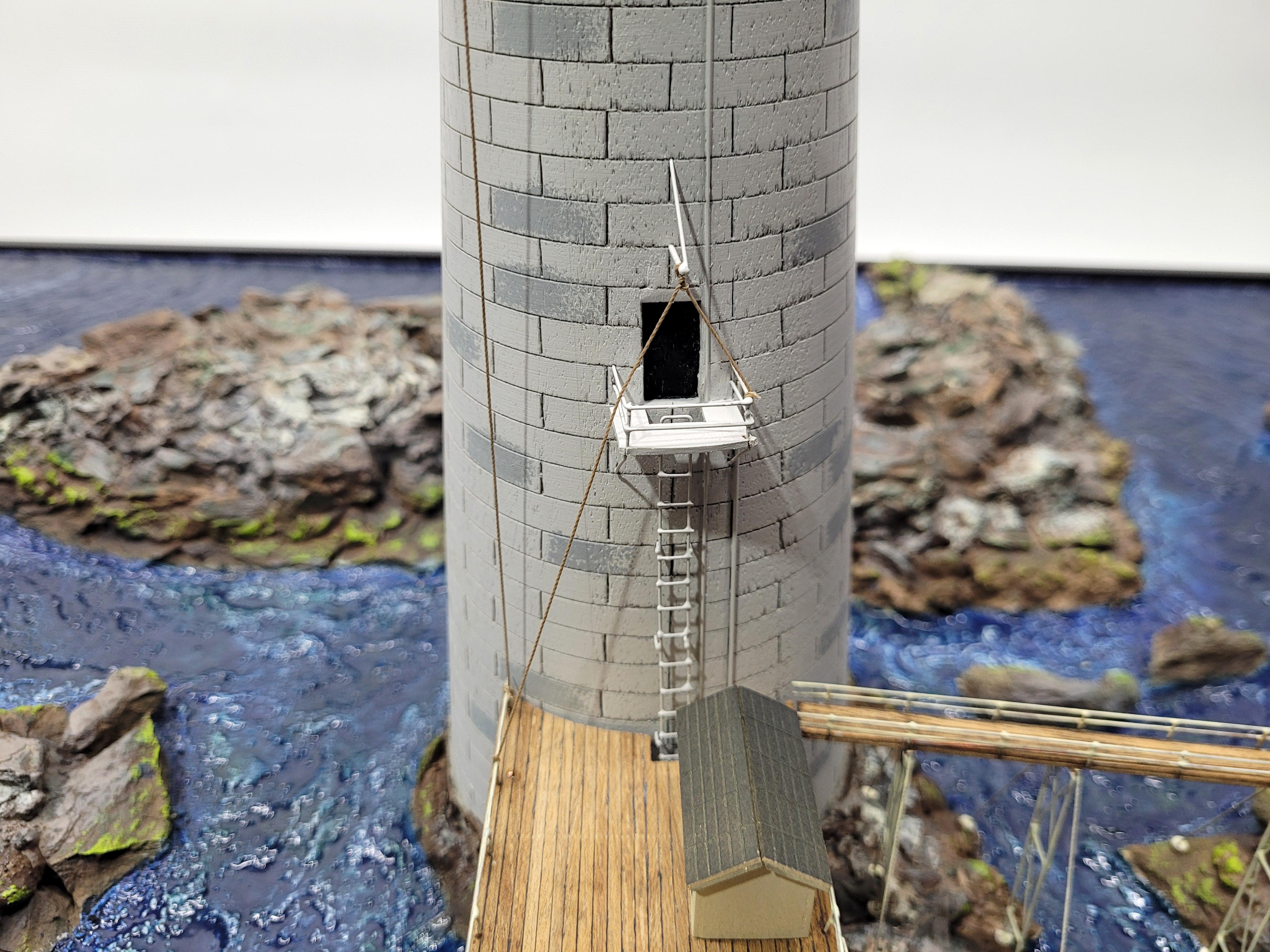 Pietra Diorama del faro di Graves in vendita