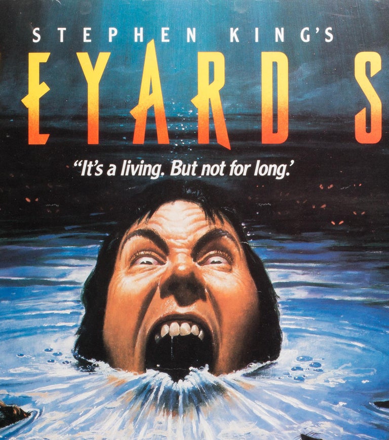 Graveyard shift 1990 uk quad film poster signed by vic fair for sale at
