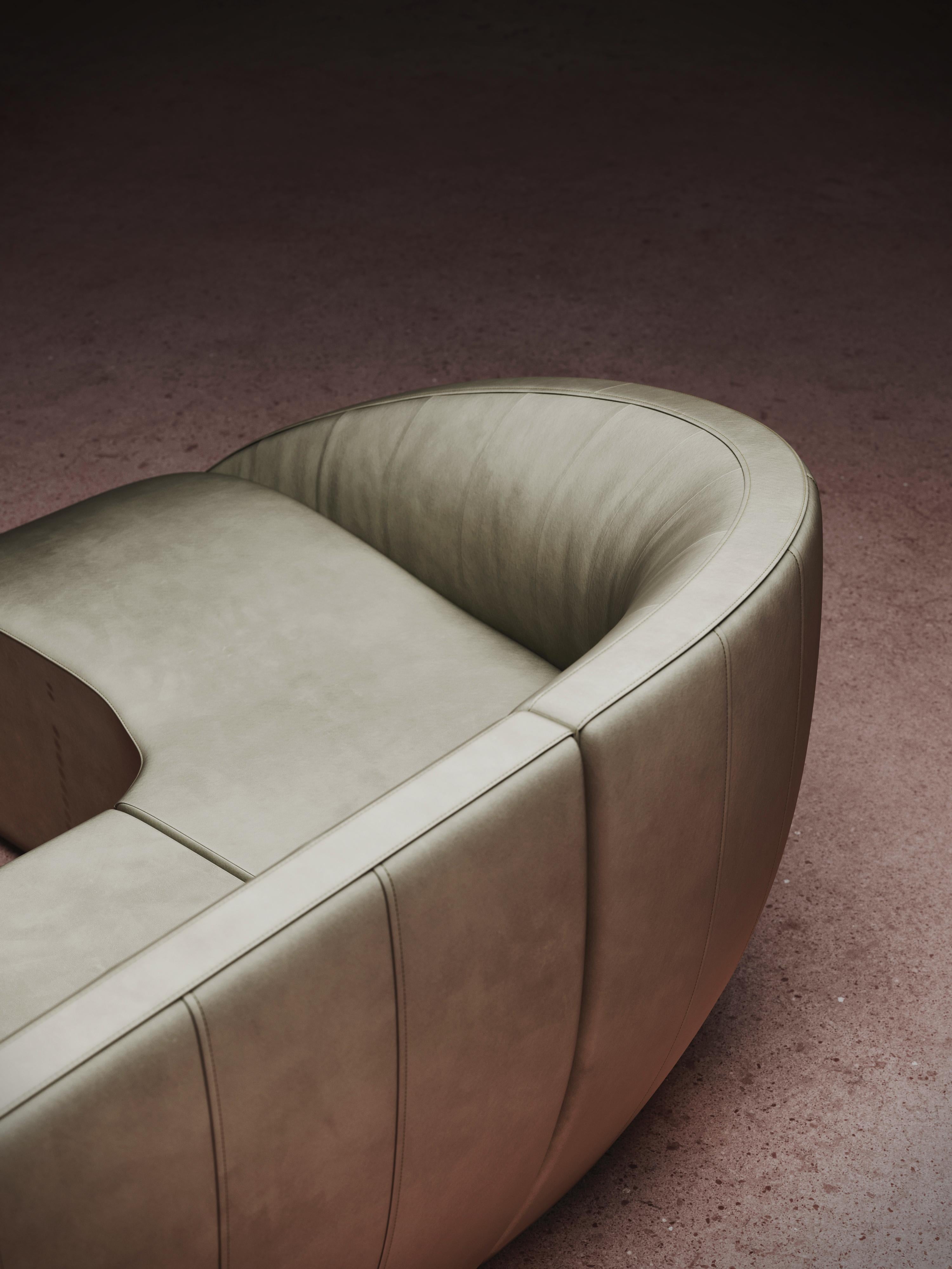 Moder Mid Century Handmade Gravity Corner sofa Neuf - En vente à London, GB