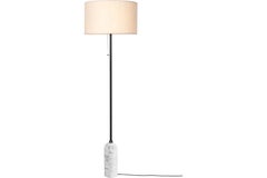 Gravity Floor Lamp, White Marble