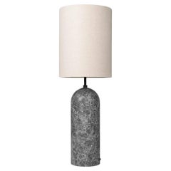 Gravity Floor Lamp - XL High, Grey Marble, Canvas
