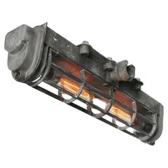 Gray 1948 Vintage Industrial Cast Aluminum Pendant Light