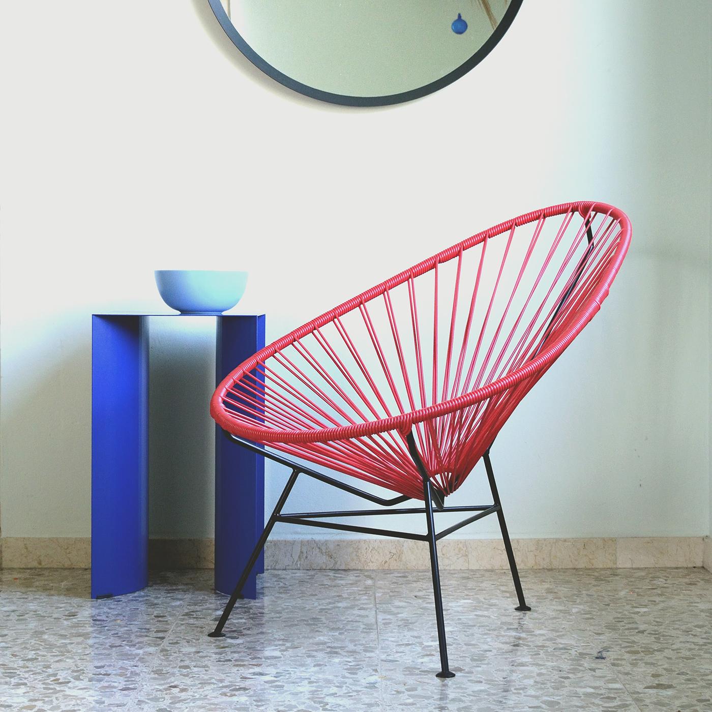 Gray Acapulco Chair by OK Design In New Condition For Sale In Geneve, CH