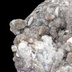 Gray Amethyst Druzy Formation