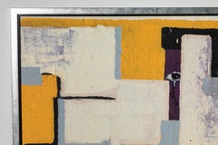 Gray and Yellow Abstract by Christopher Shoemaker