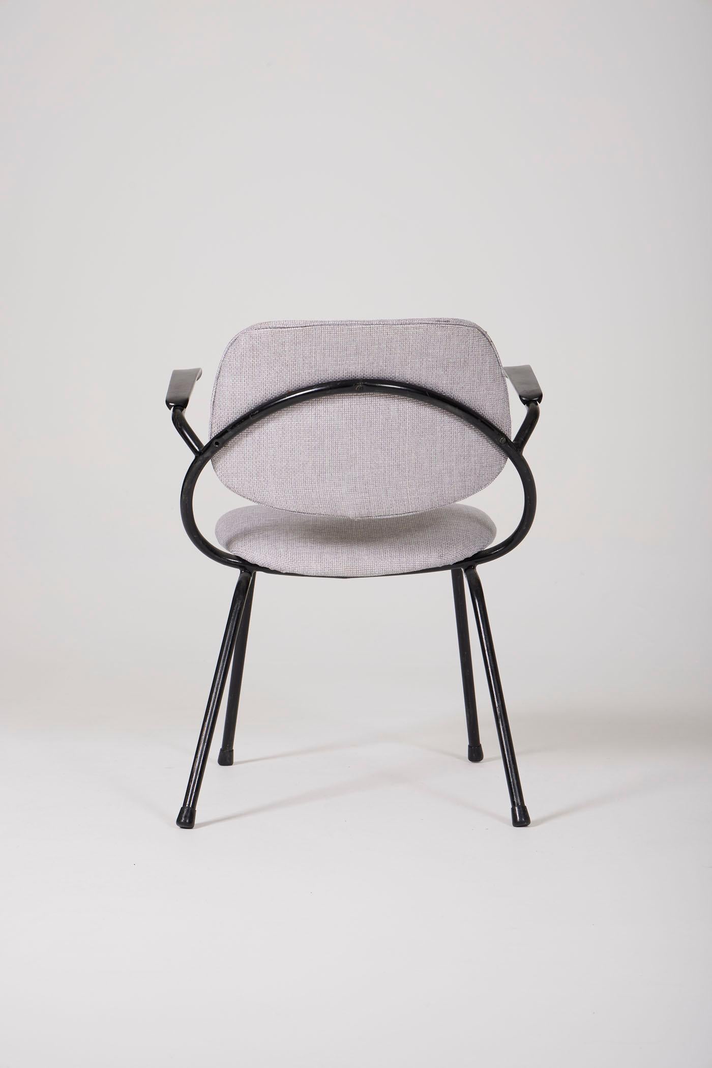 Gray armchair from the 60s For Sale 1