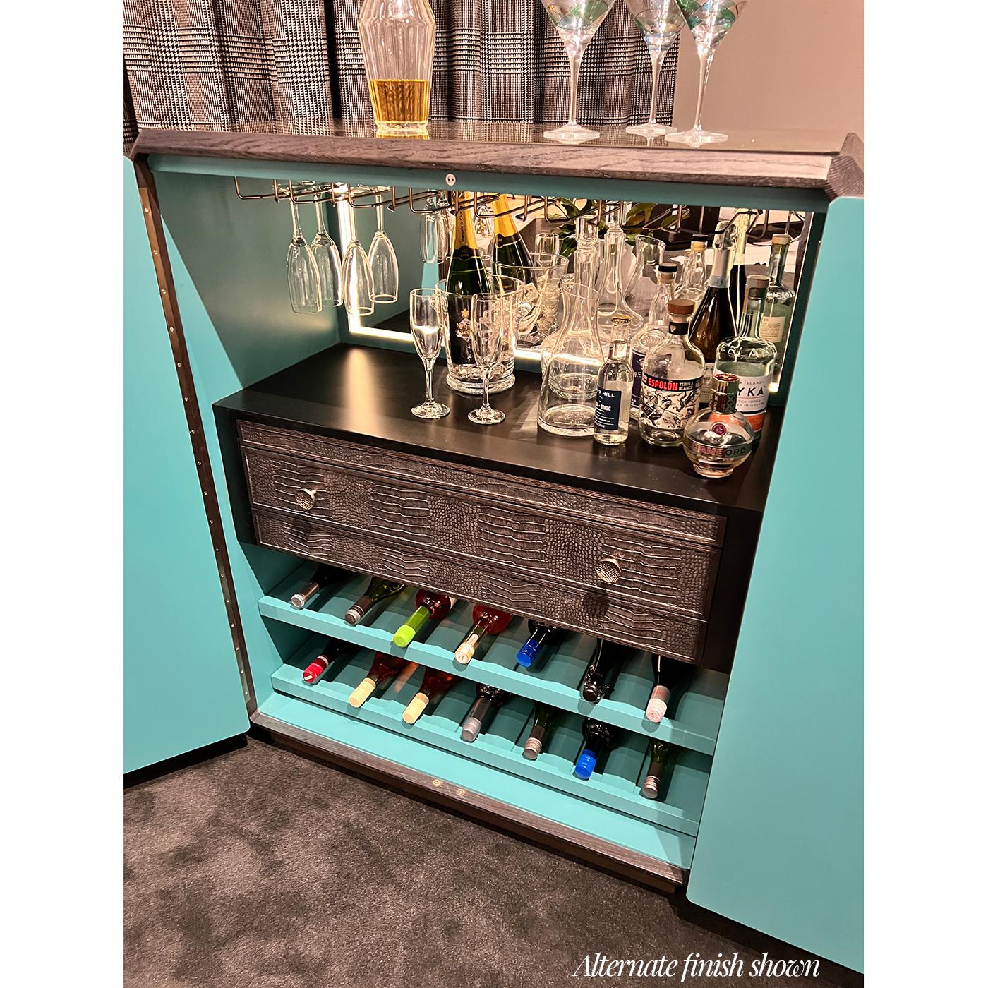 Mueble Bar Art Decó Gris Siglo XXI y contemporáneo en venta