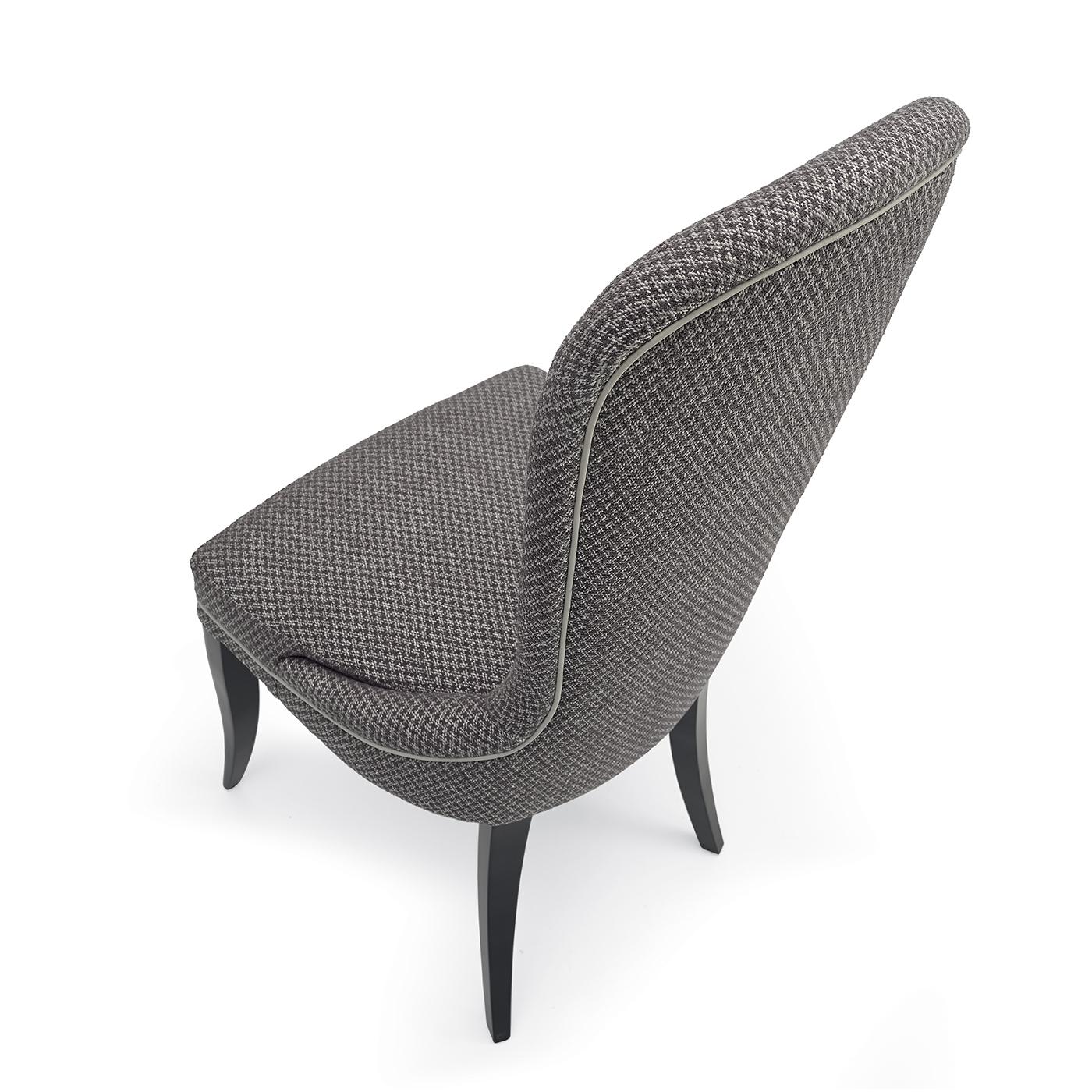 Italian Gray Beechwood Chair