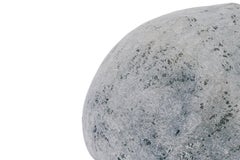Gray Black Raw Resin Bulbo Vessel, Imperfetto