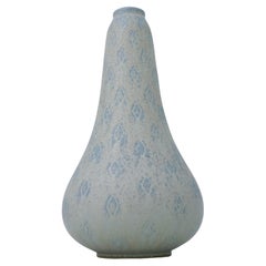 Gray & Blue Vase, Gunnar Nylund, Rörstrand, Scandinavian Midcentury Vintage