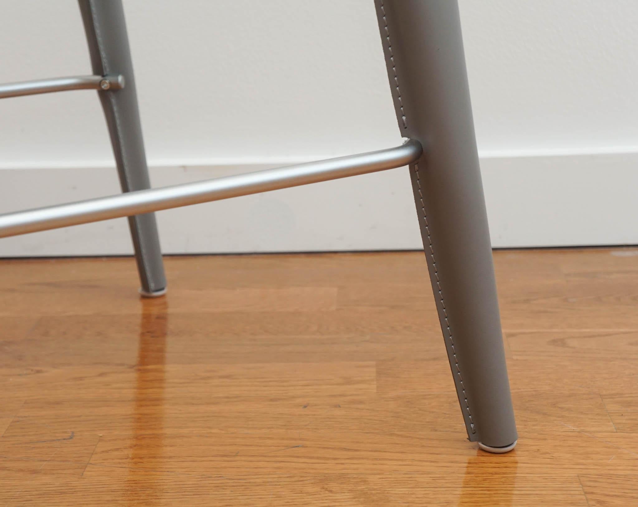 Gray Bottega Counter Stool For Sale 3