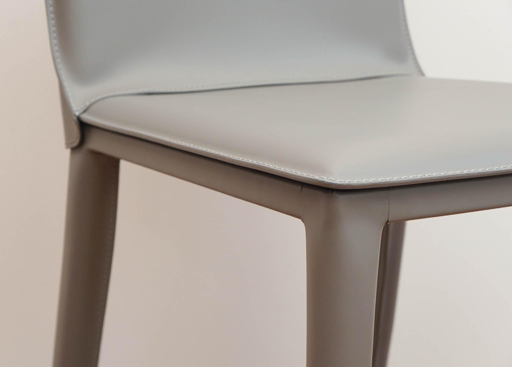 Gray Bottega Counter Stool In Good Condition For Sale In Hudson, NY