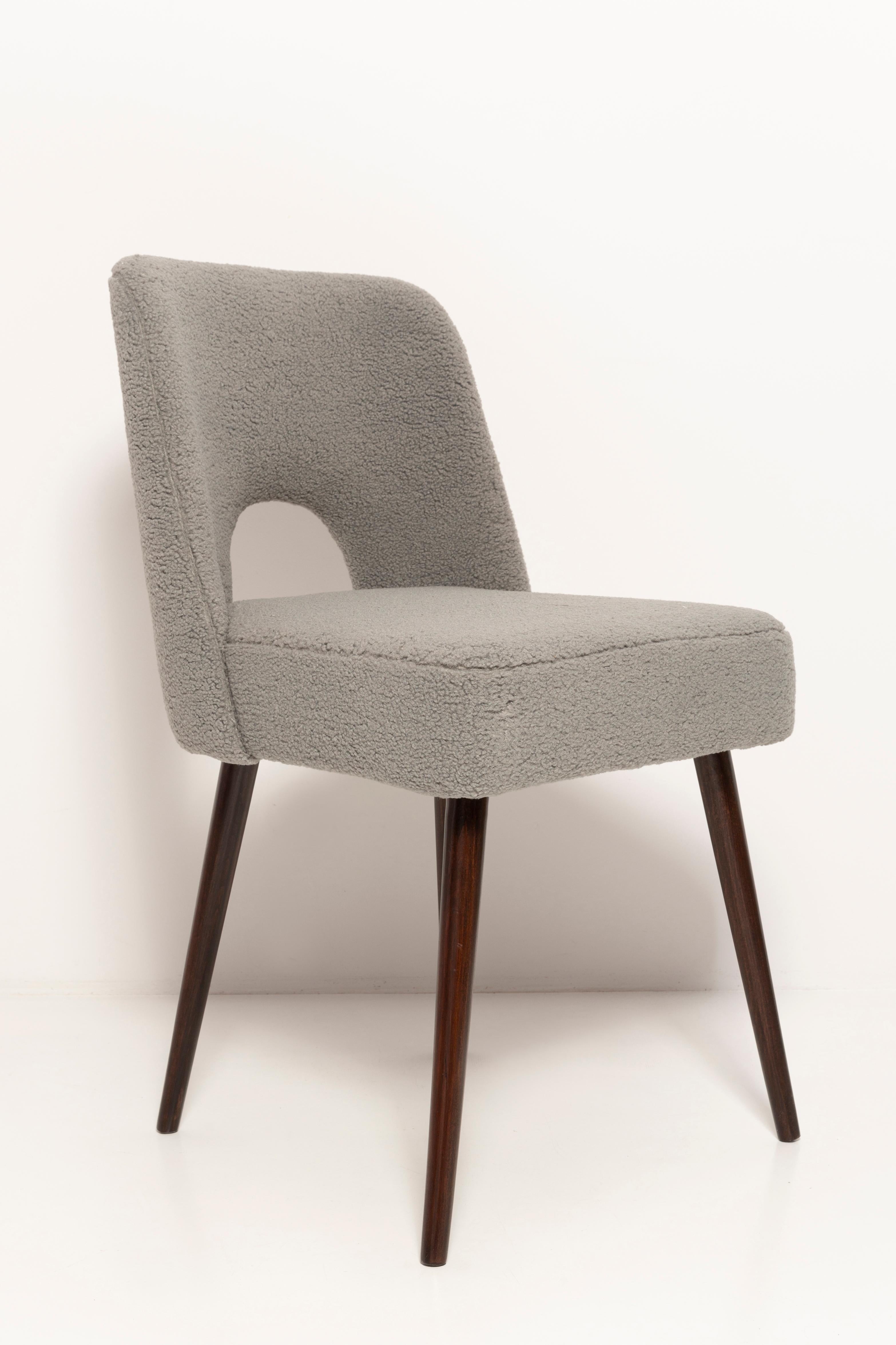 boucle shell chair