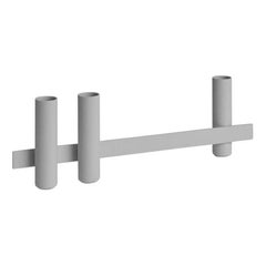 Portacandele grigio di Mason Editions