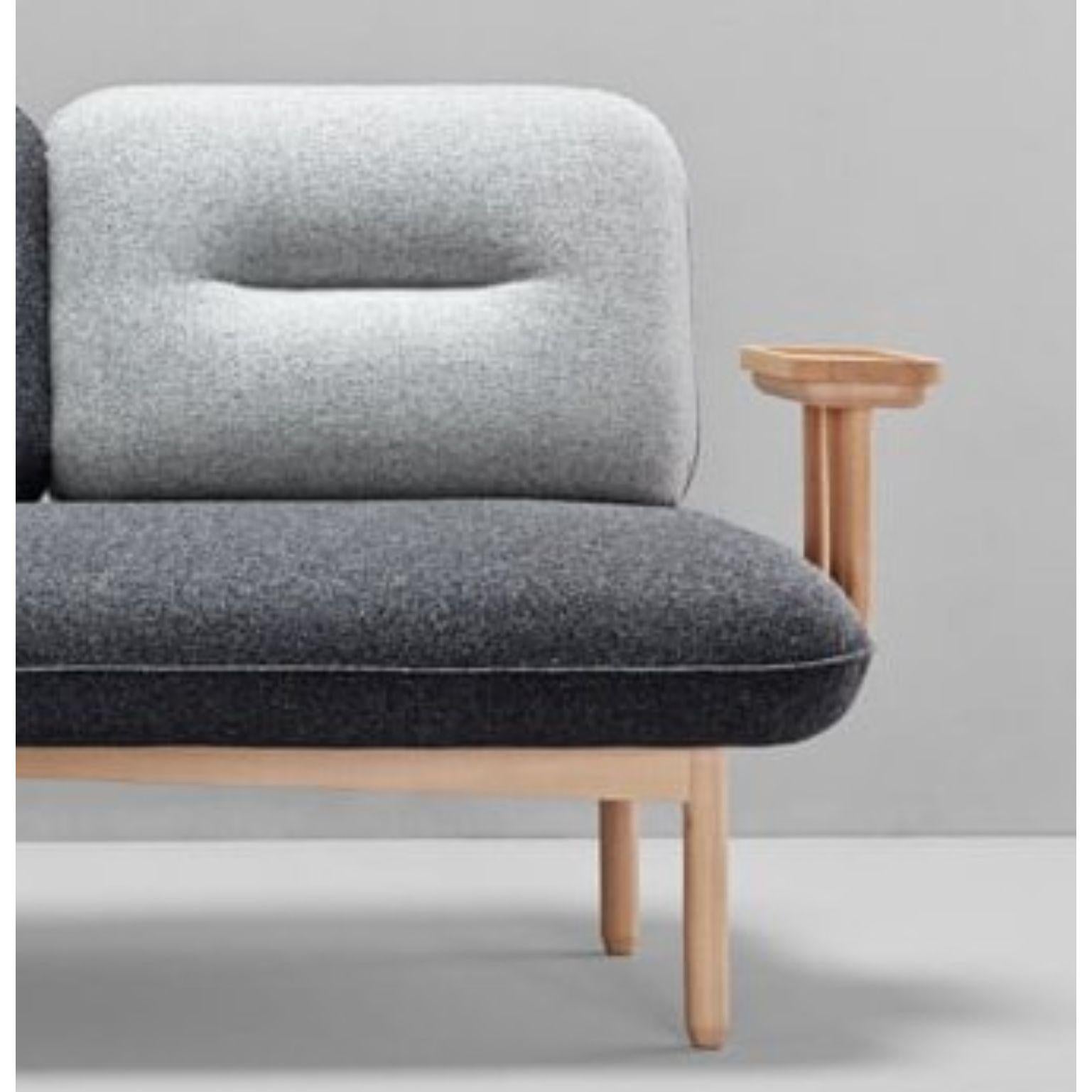 Gray Cosmo Sofa by La Selva In New Condition In Geneve, CH