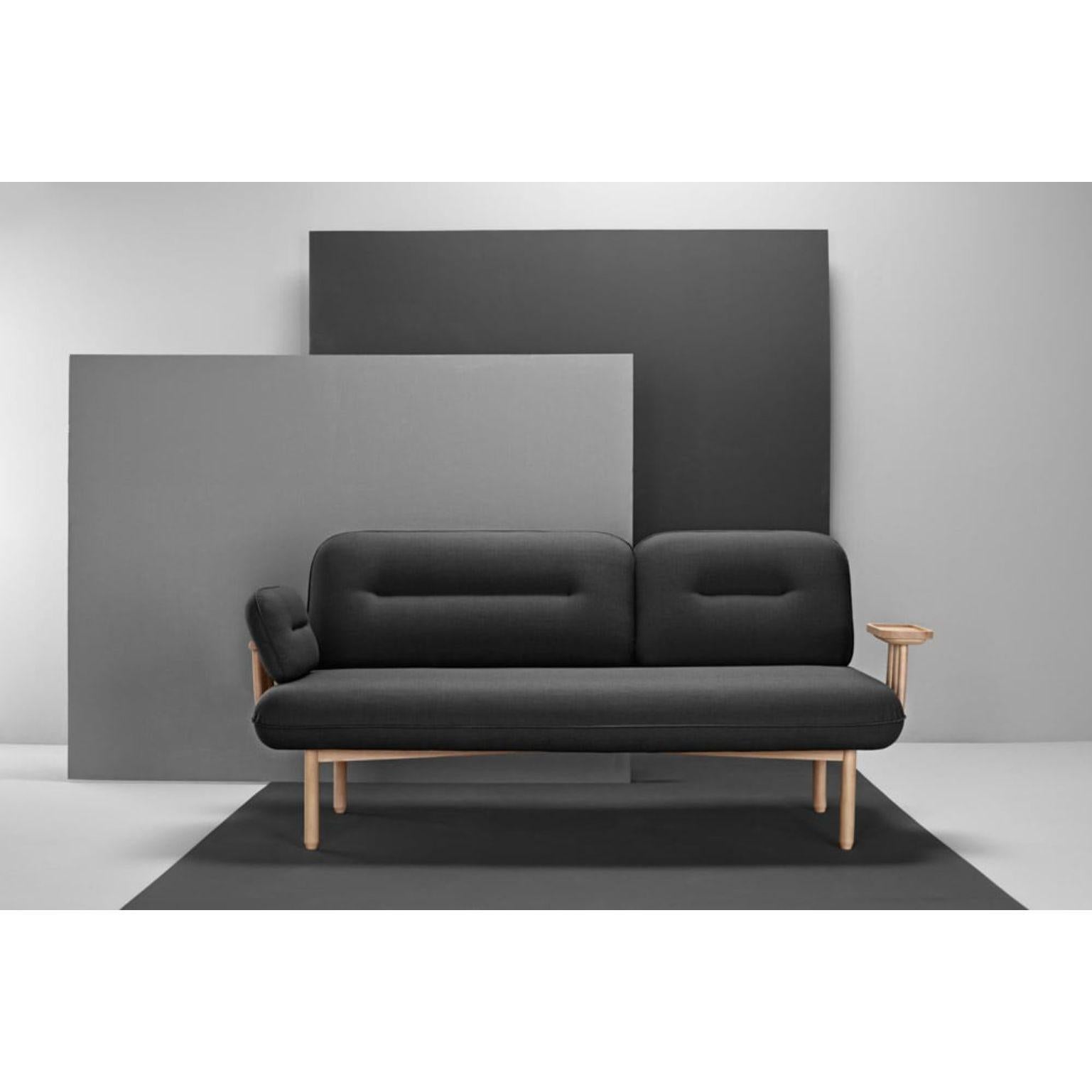 Copper Gray Cosmo Sofa by La Selva
