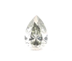 Gray Diamond - 1.50Ct Natural Loose Fancy Green Gray Color Pear shape SI2