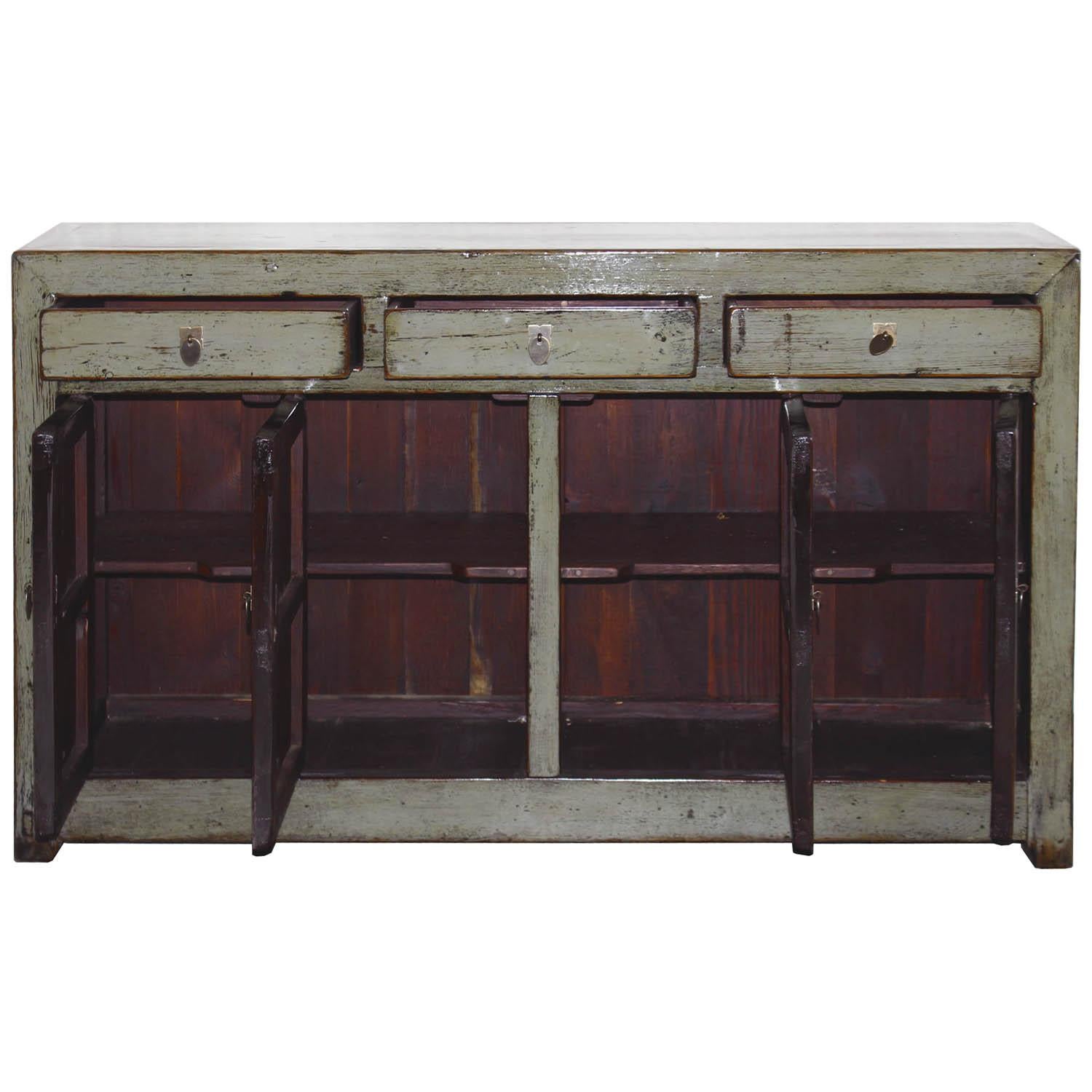 Chinese Gray Dongbei Sideboard