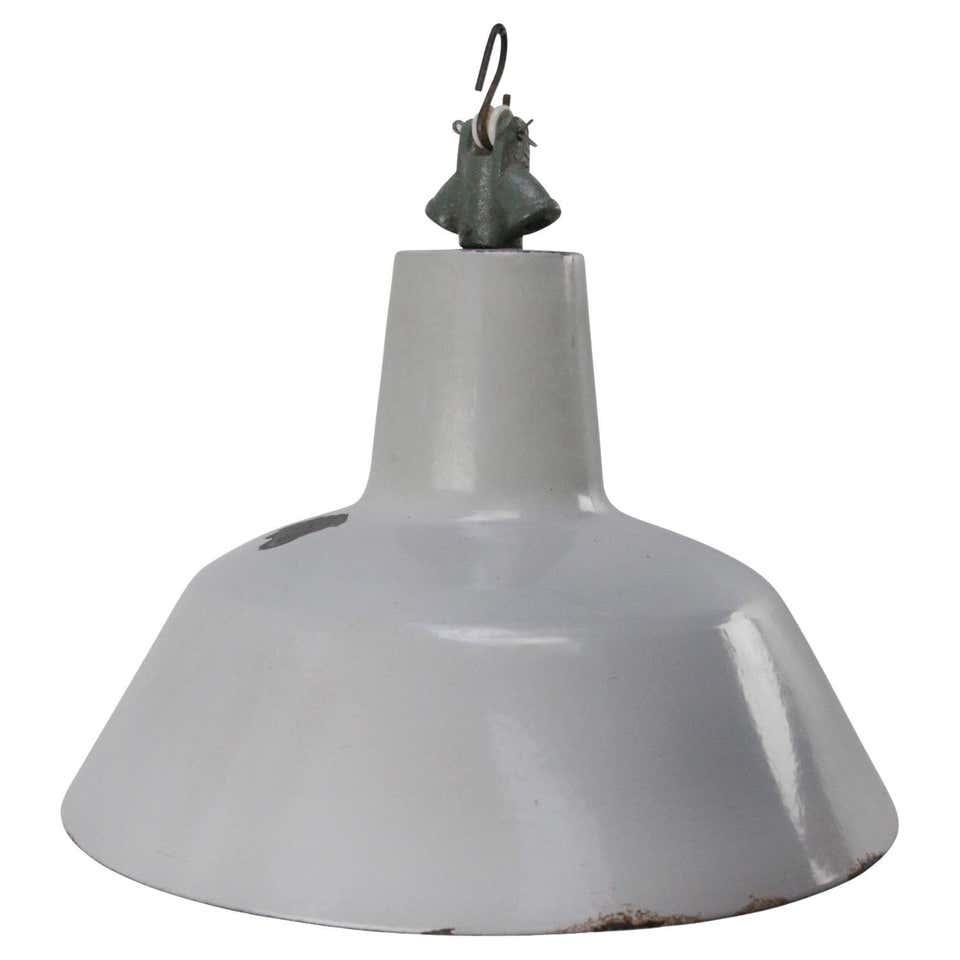 Black Enamel Vintage Dutch Industrial Hanging Lamp by Philips For Sale ...