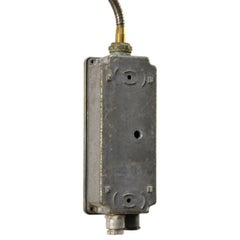 Gray Enamel Vintage Industrial Metal Flexible Arm Wall Light