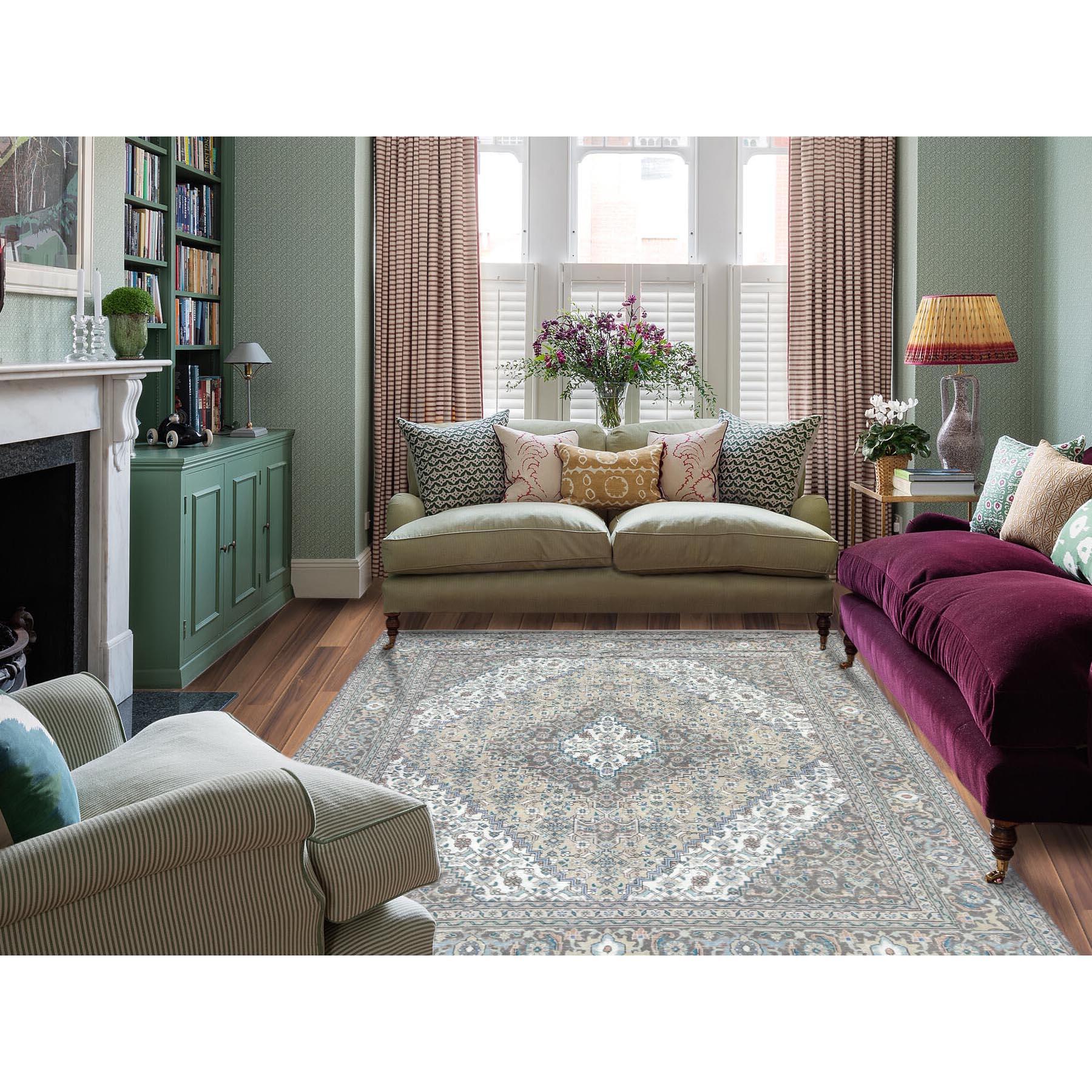 This fabulous Hand-Knotted carpet has been created and designed for extra strength and durability. This rug has been handcrafted for weeks in the traditional method that is used to make
Exact Rug Size in Feet and Inches : 7'1
