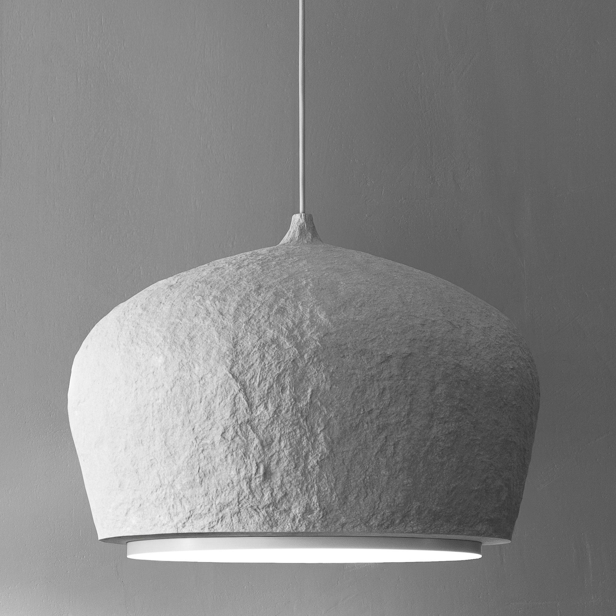 Minimalist Gray Industrial Lighting Rustic Lamp Shade by Donatas Žukauskas  For Sale