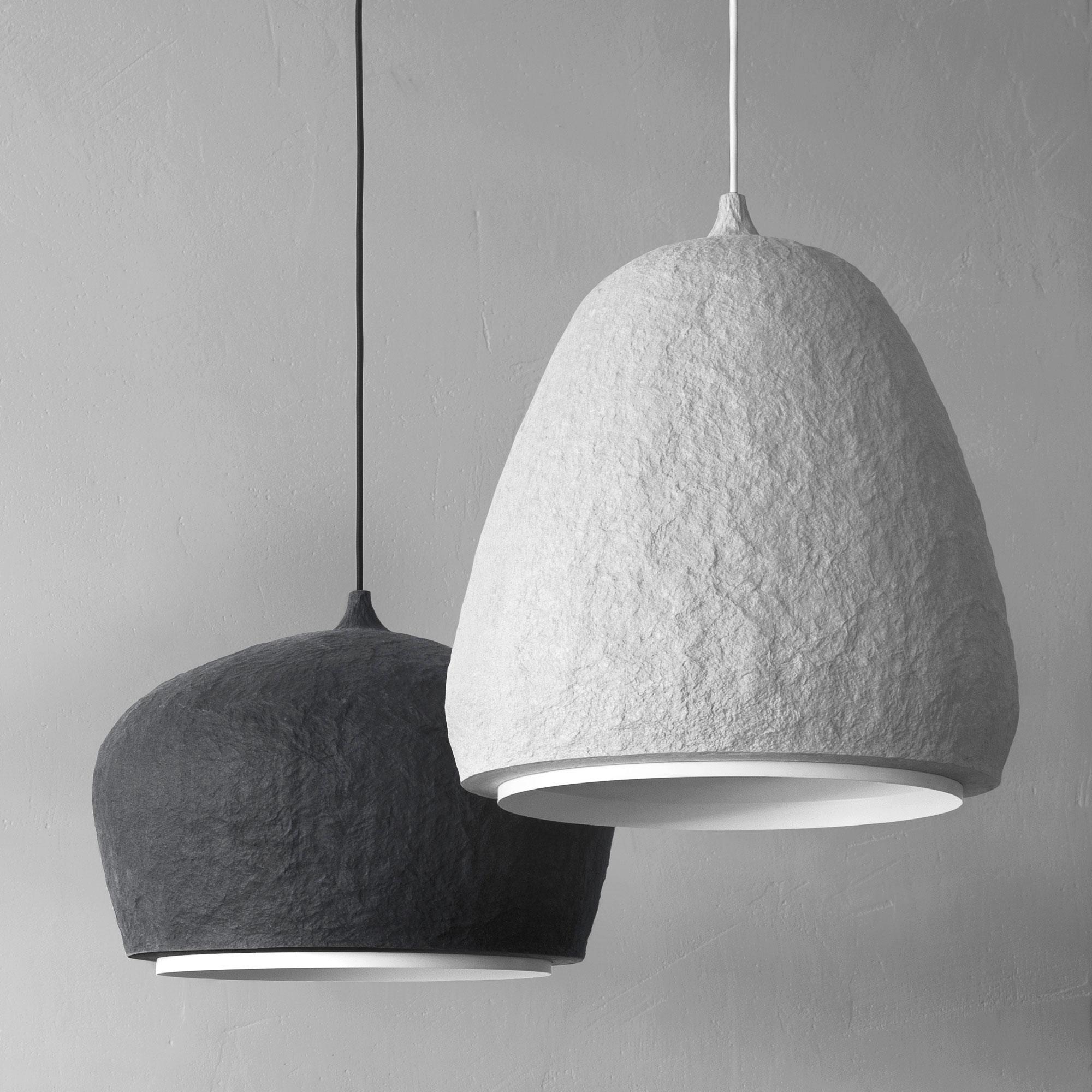 Lithuanian Gray Industrial Pendant Lamp, Minimalist Lighting by Donatas Žukauskas In Stock For Sale